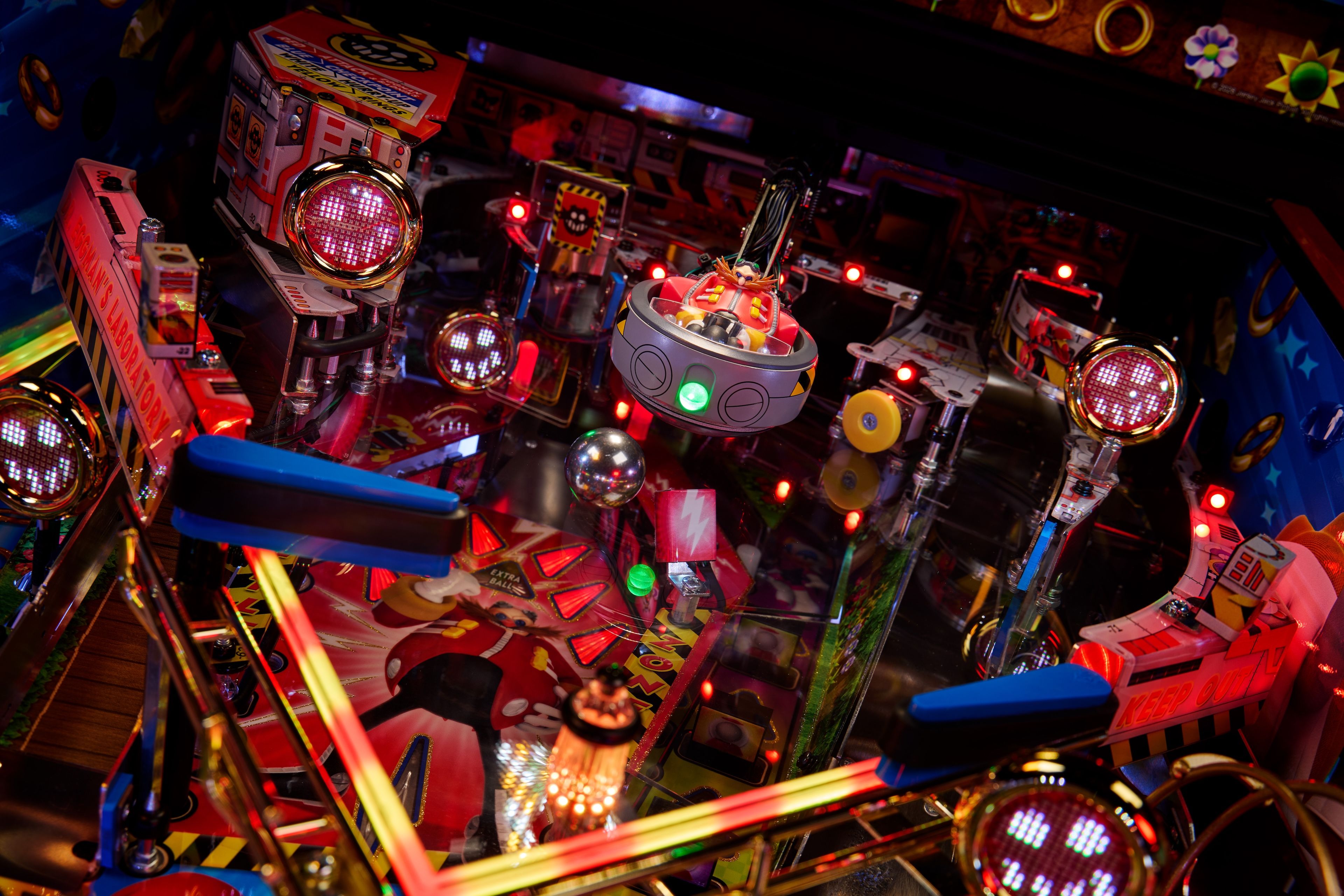 Sonic the Hedgehog pinball table revealed on franchise's 35th anniversary