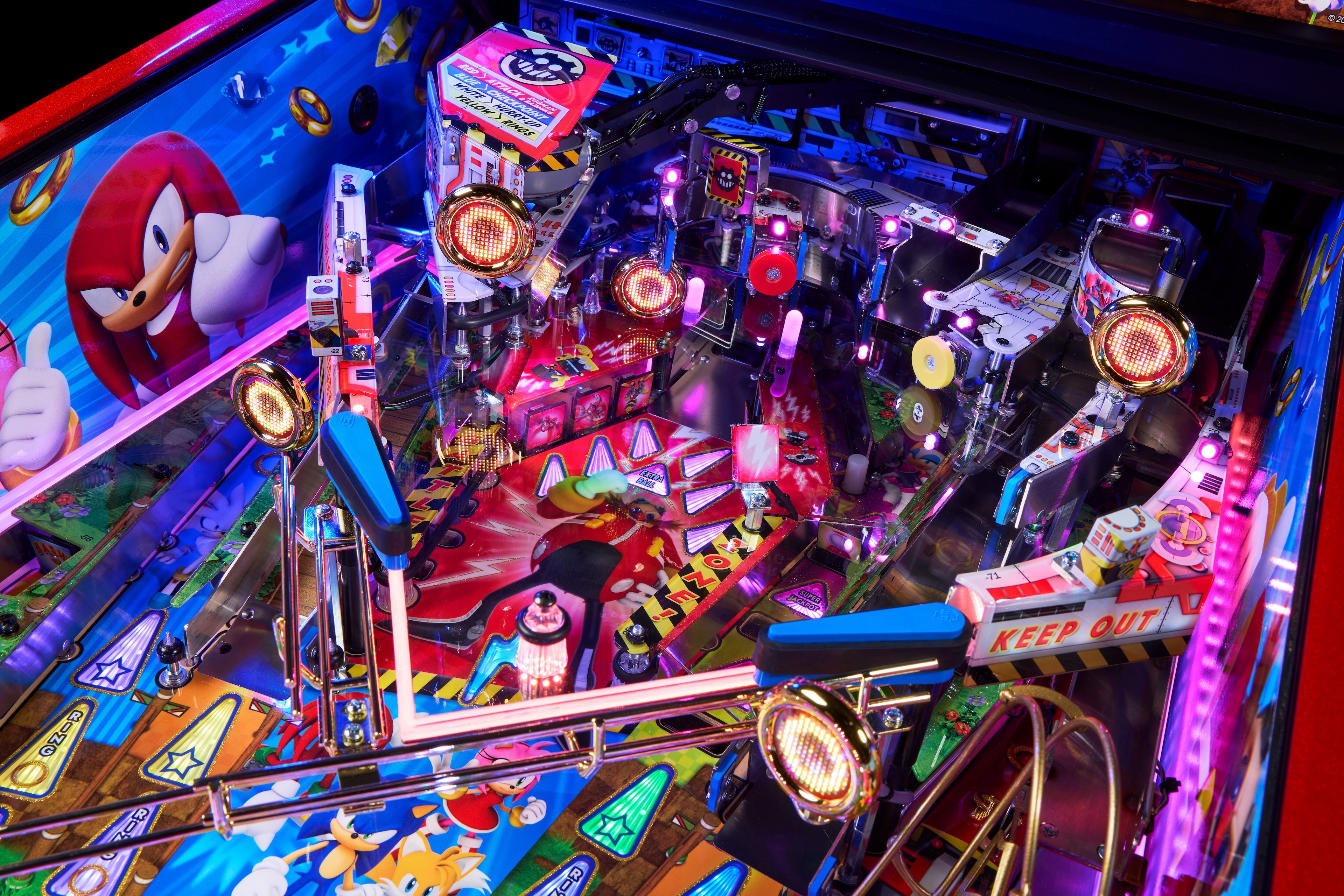 Sonic the Hedgehog pinball table revealed on franchise's 35th anniversary