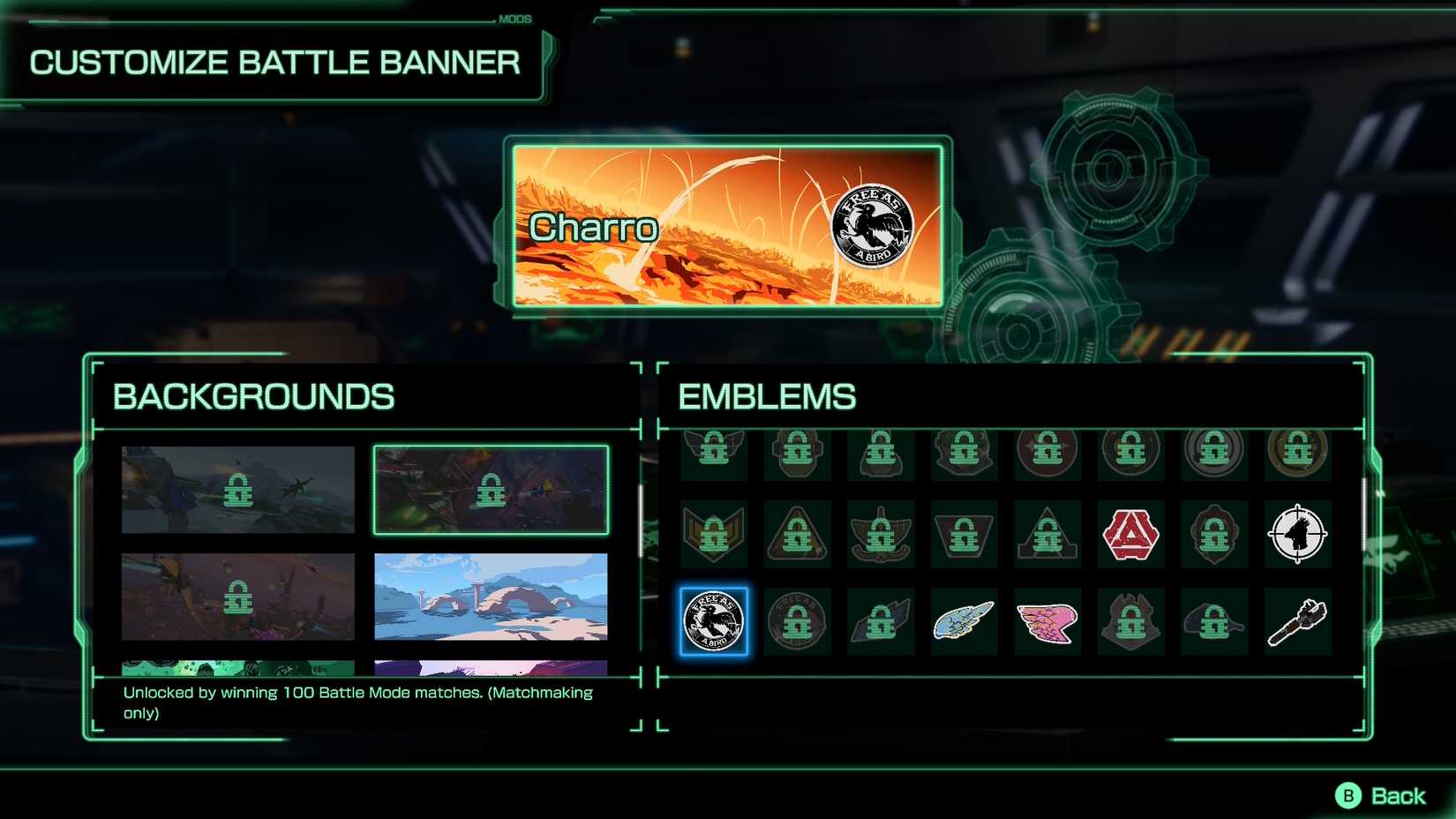 A screen in Star Fox shows a list of banners and avatars.
