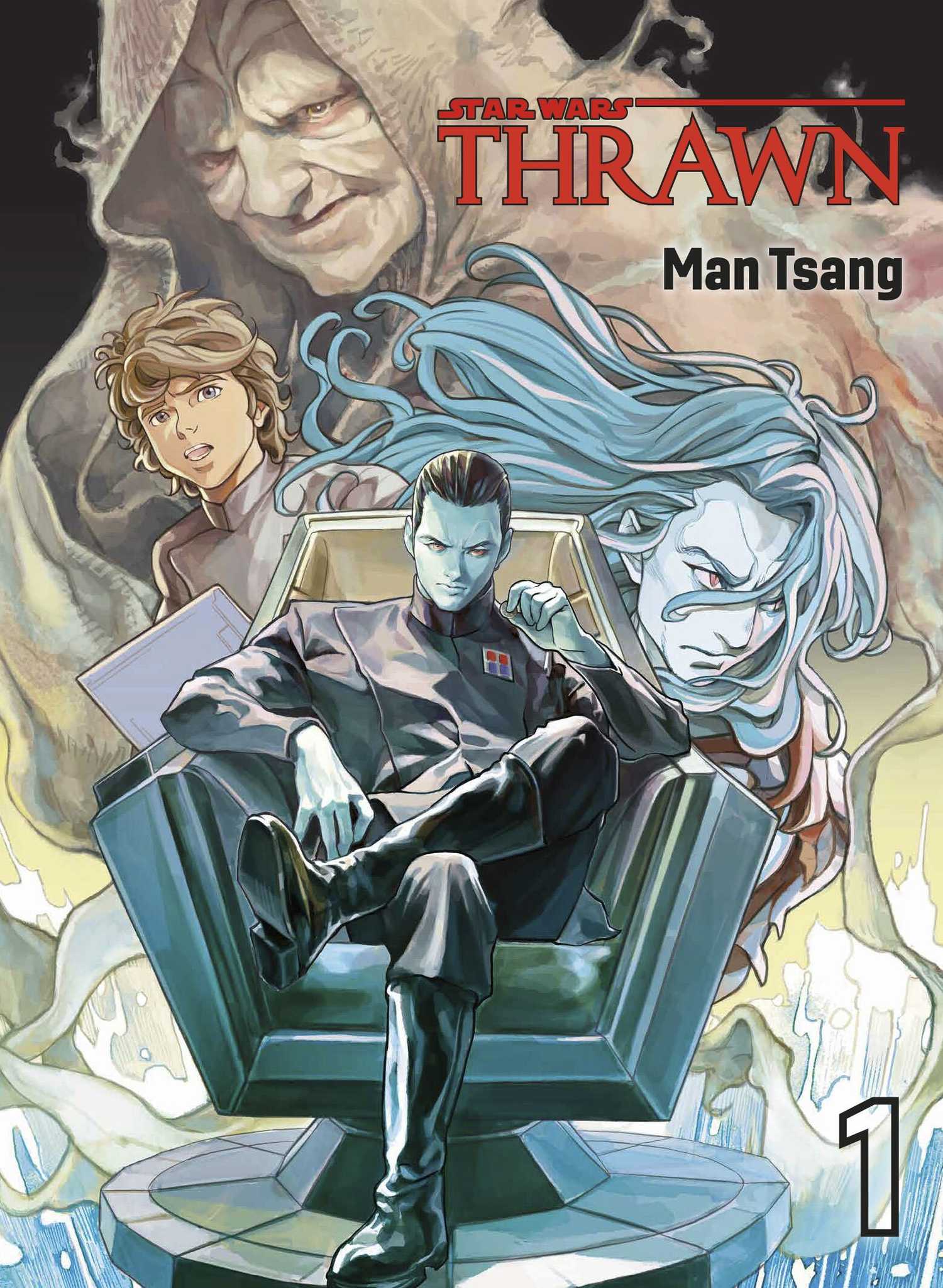 Cover art of the Thrawn manga from Man Tsang.