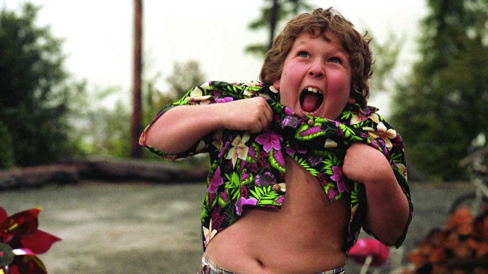 Chunk in The Goonies played by Jeff Cohen 