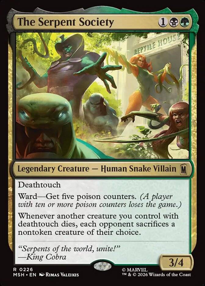 the serpent society mtg