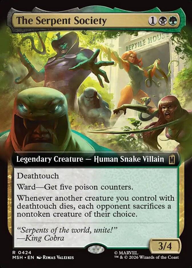 The Serpent Society card