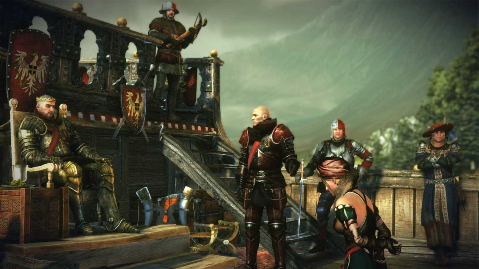 King Radovid in The Witcher 2.