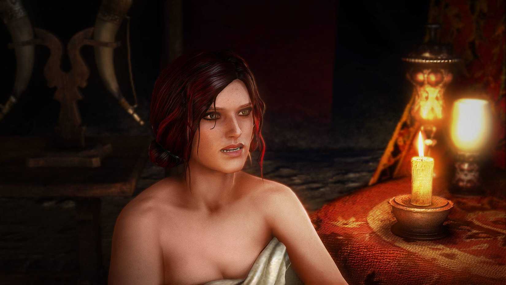 Triss in The Witcher 2.