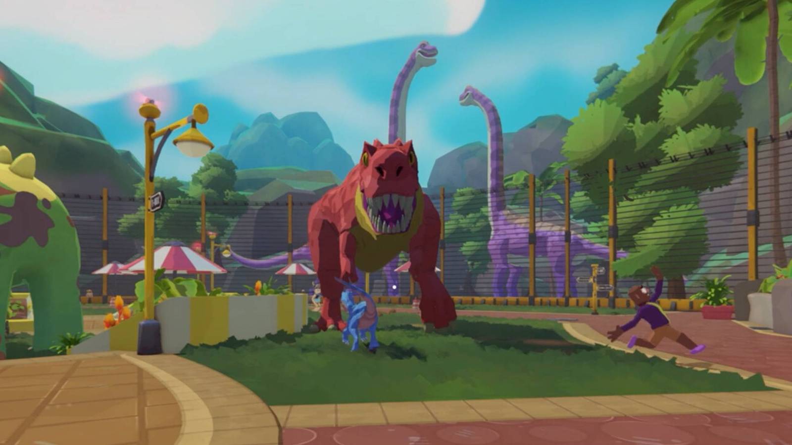 Very Safe Dino Park is essentially friendslop Jurassic Park