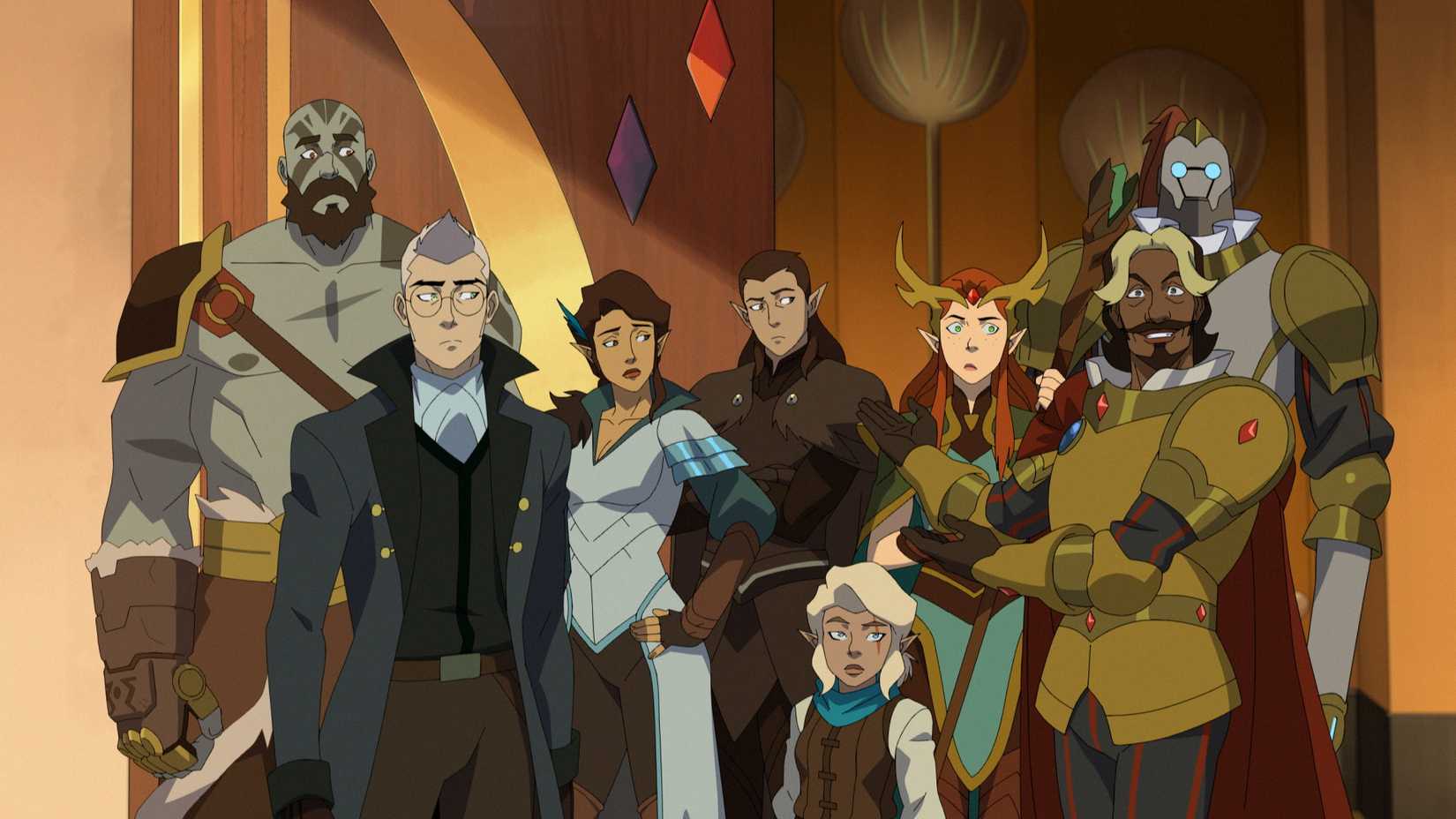 The Legend of Vox Machina season 4 still party assembled