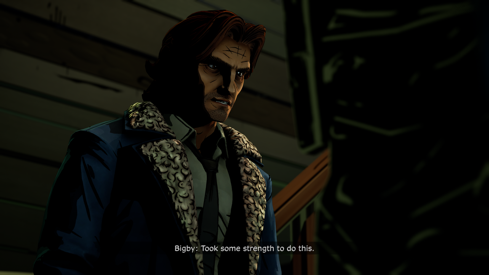 Bigby Wolf speaks in The Wolf Among Us 2.