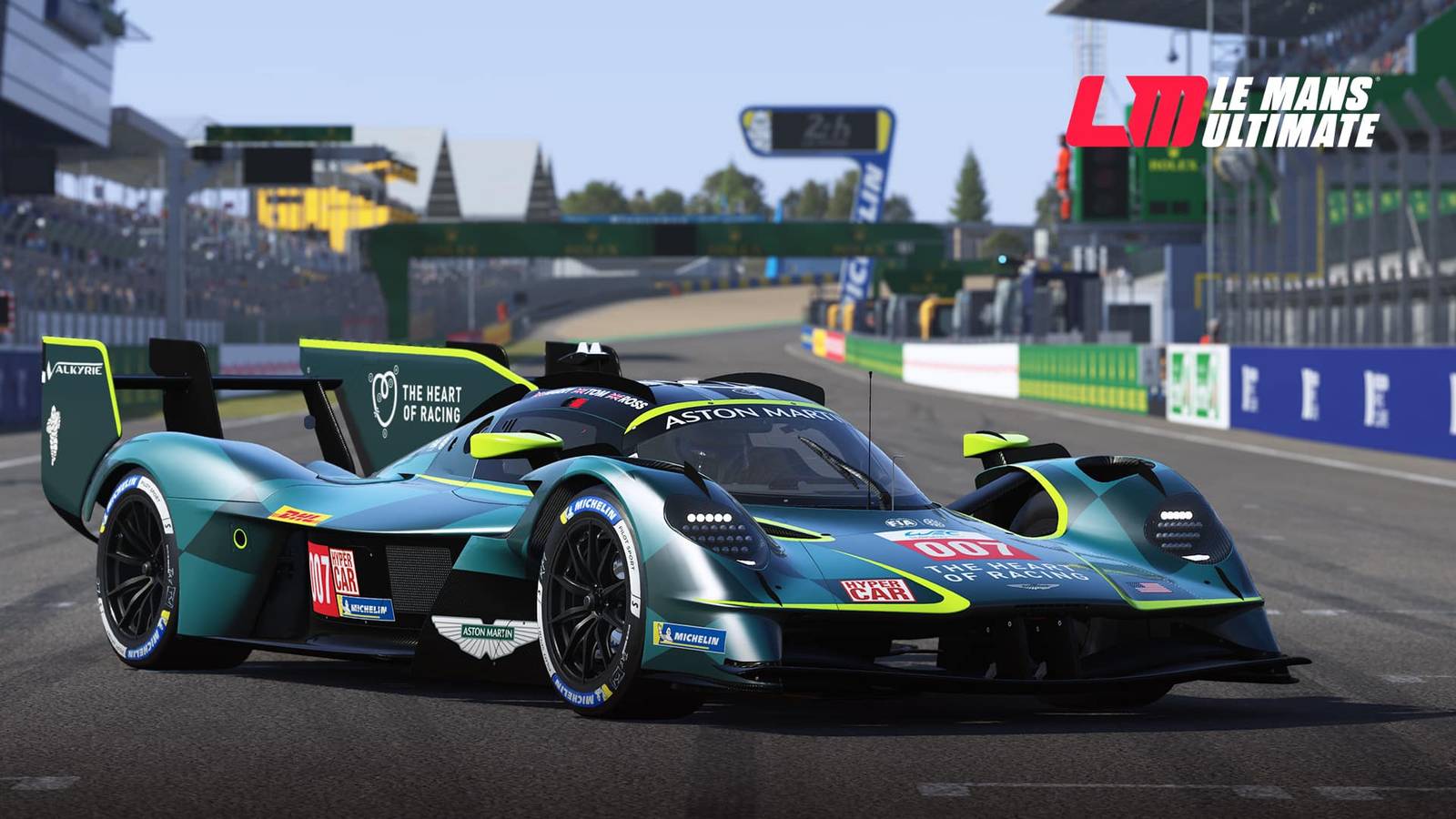 The Aston Martin Valkyrie in Le Mans Ultimate.