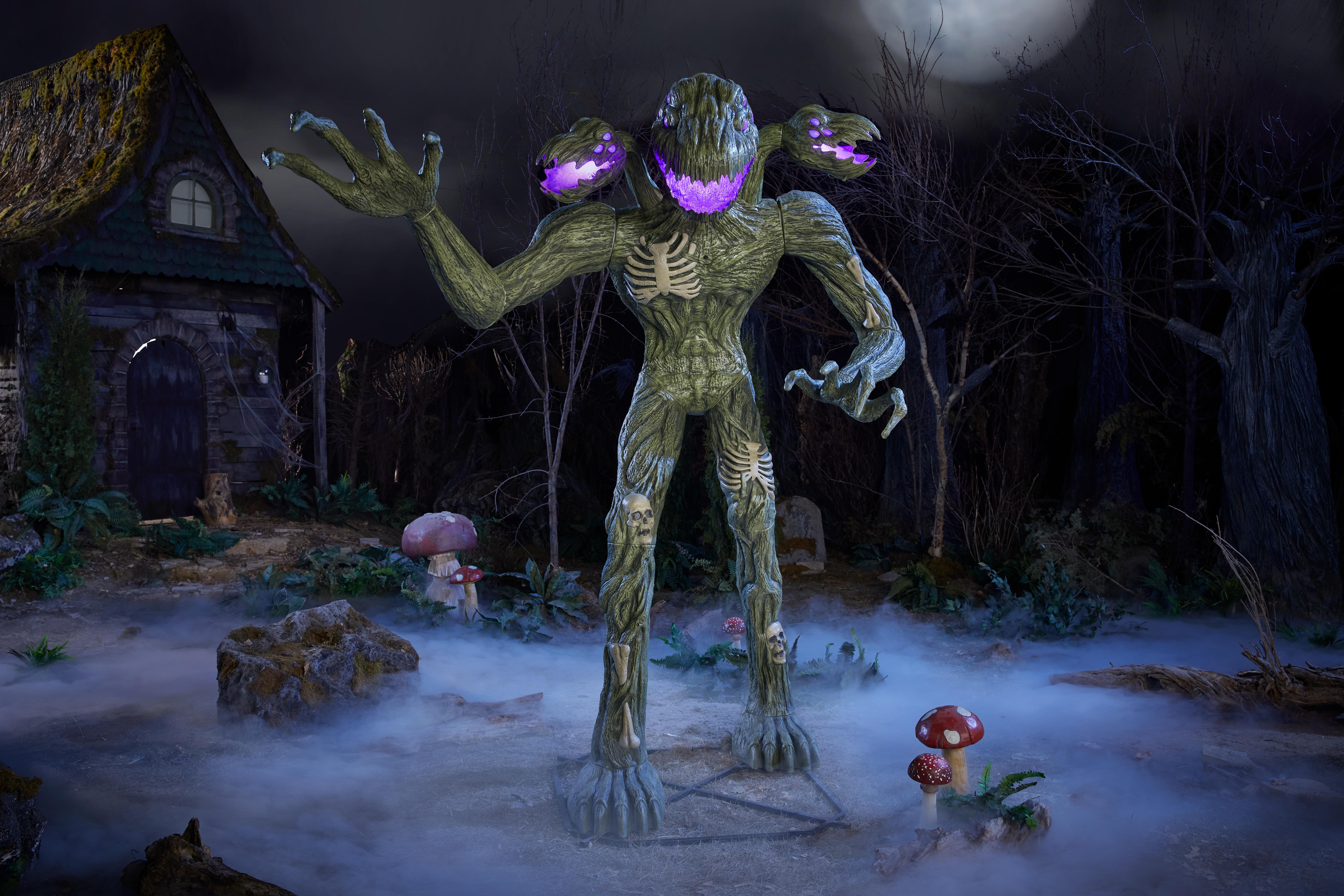 8 FT Giant Sized Animated LED Perilous Plant Monster