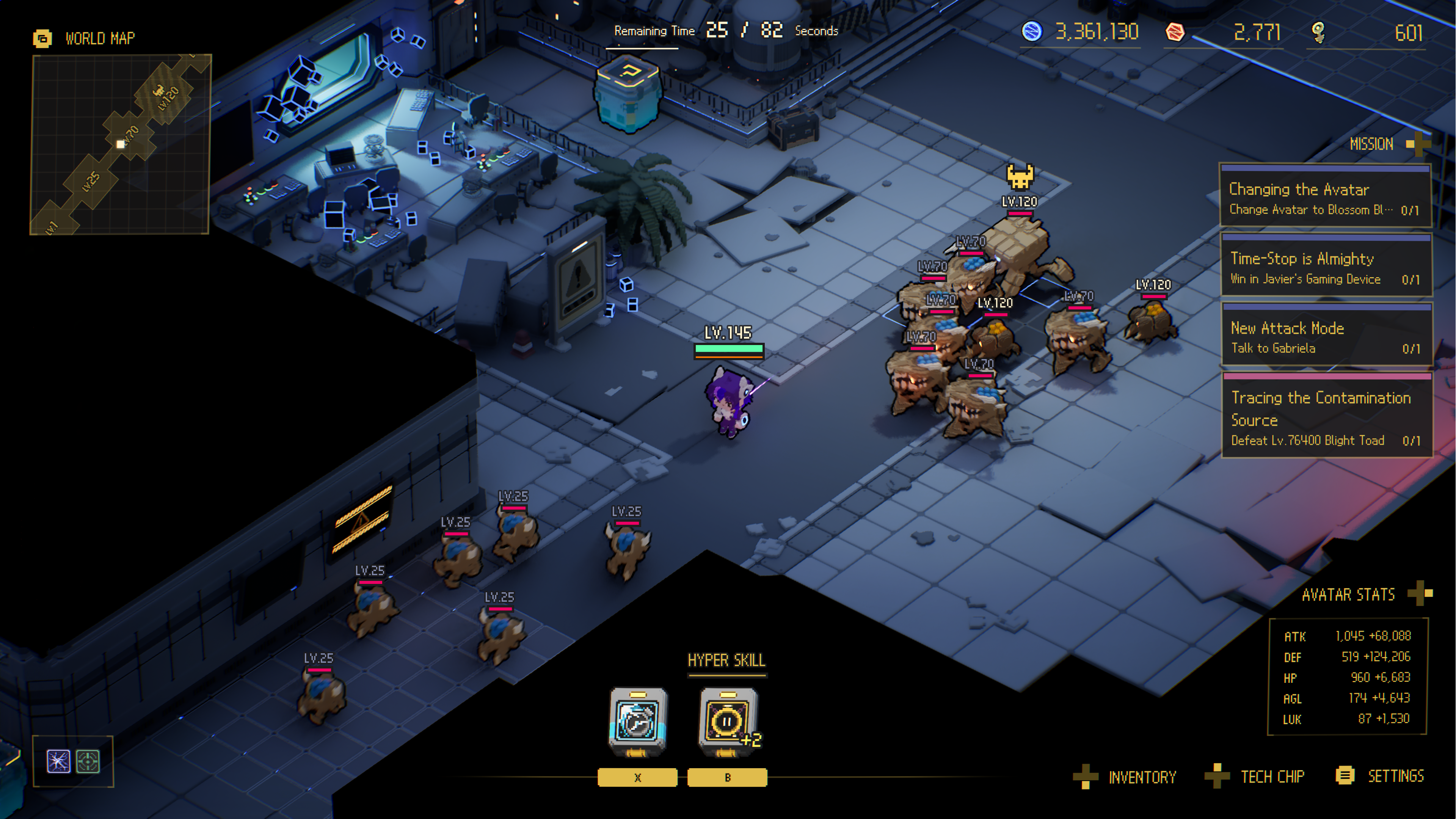 Ascend to Zero combat