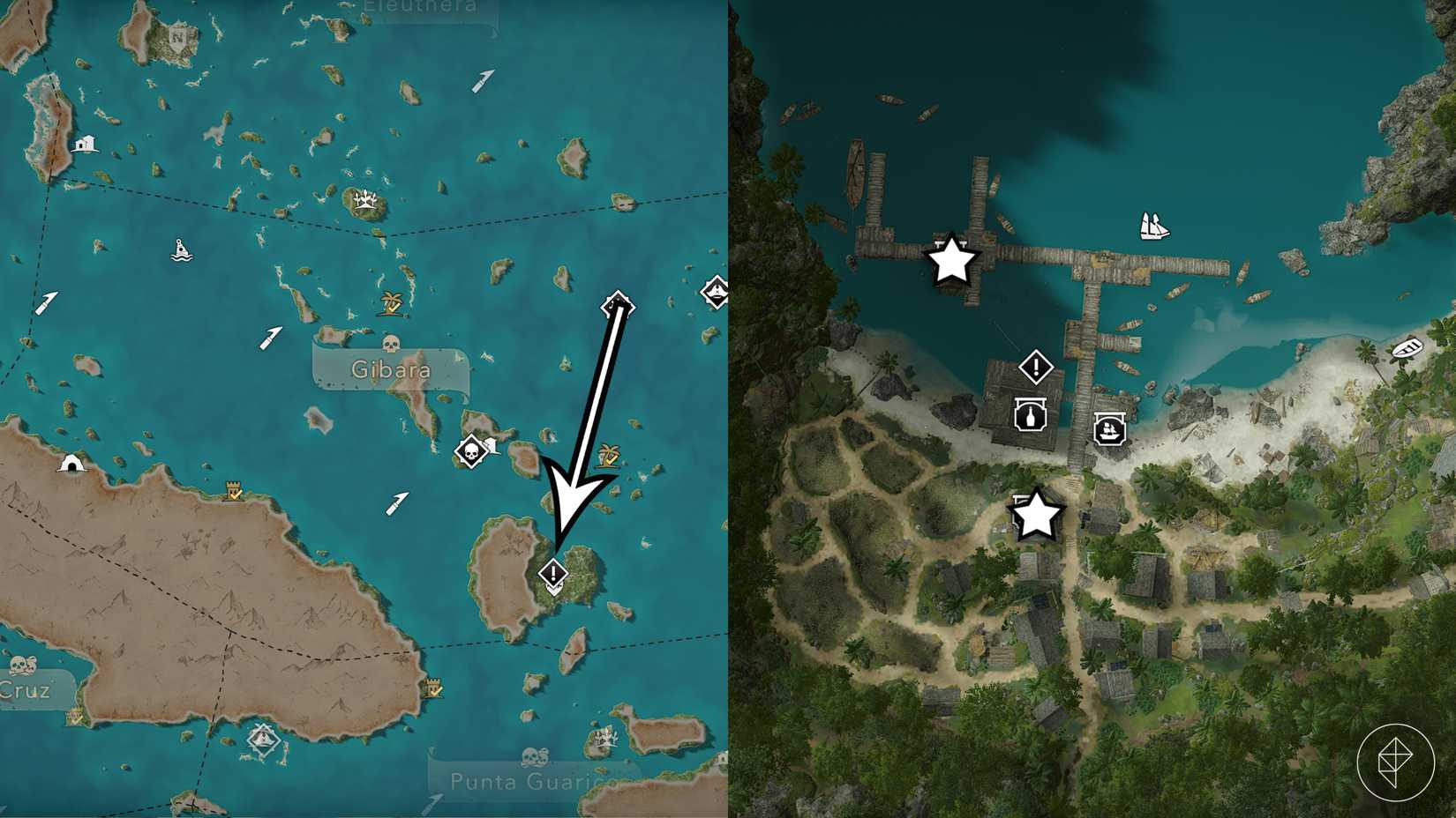 Every store-bought outfit location in Assassin's Creed Black Flag Resynced