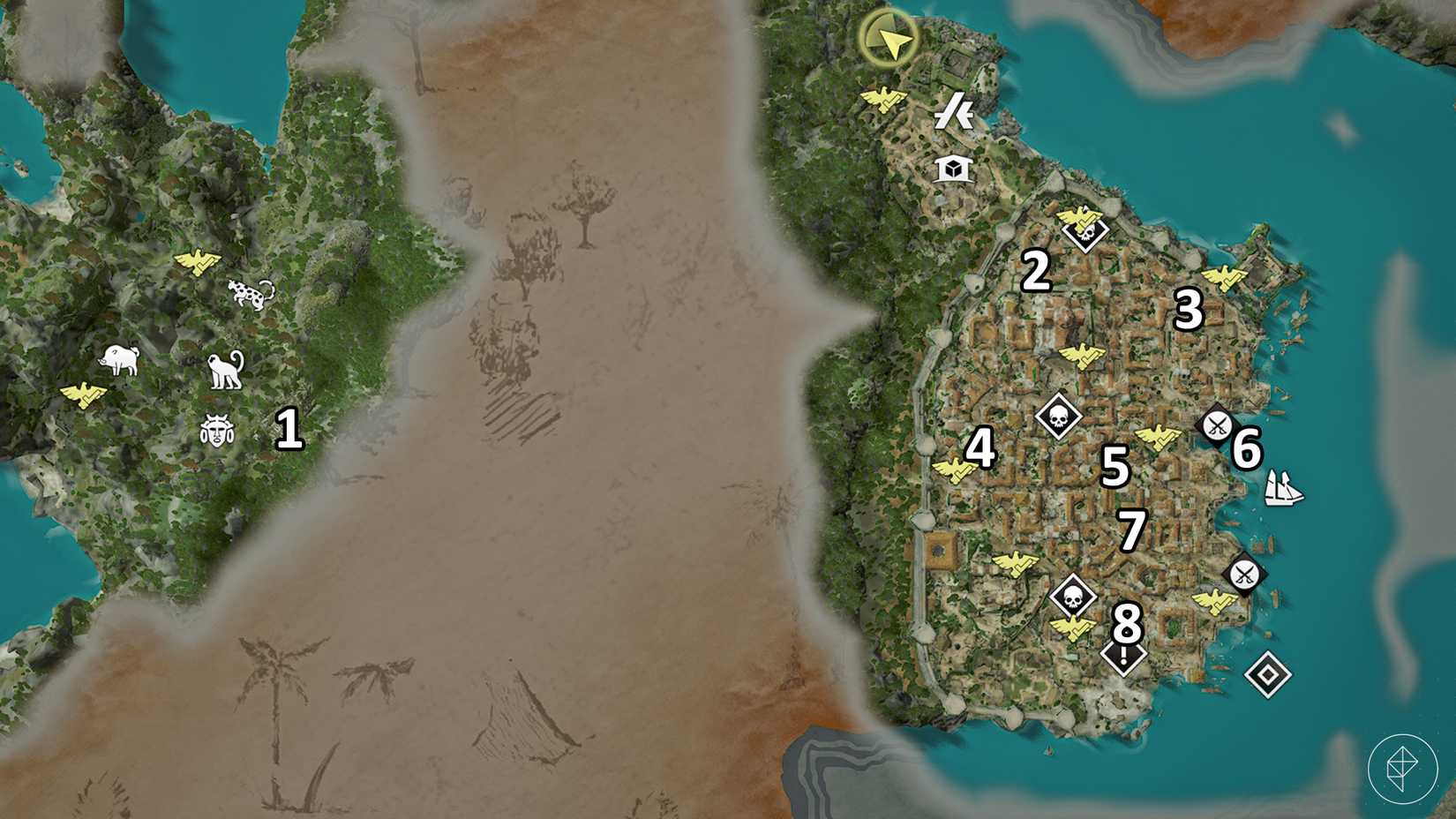 《刺客教條：黑旗》所有海盜歌謠收集地點一覽
