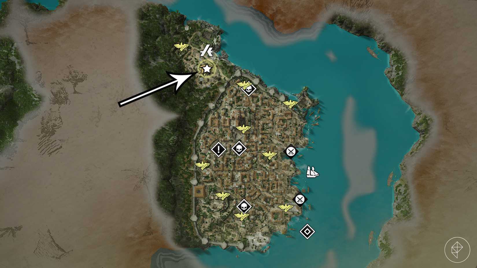 The location of the Havana warehouse treasure map in Assassin's Creed Black Flag Resynced.
