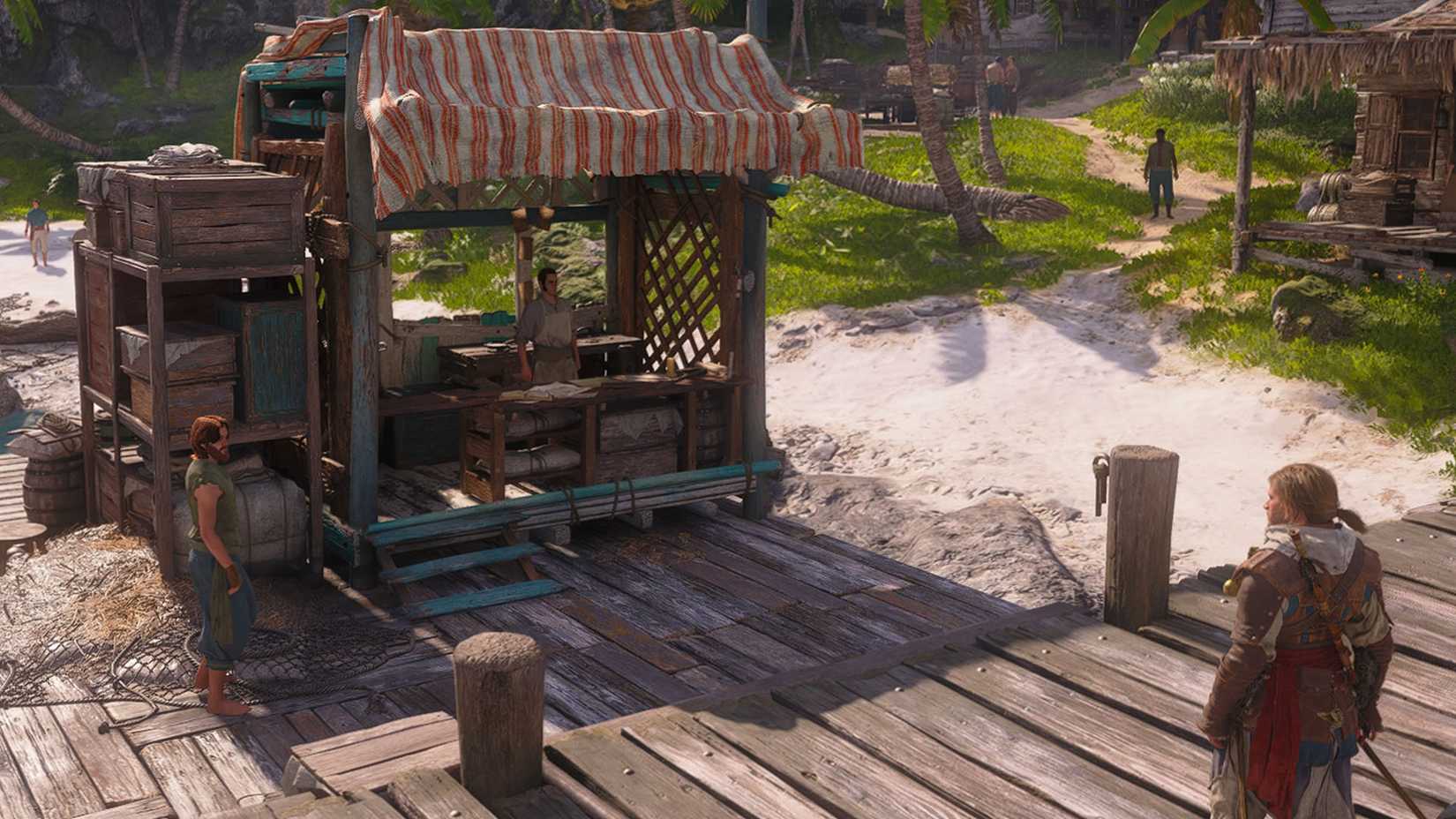 An Assassin's Creed Black Flag Resynced screenshot showing the Harbourmaster