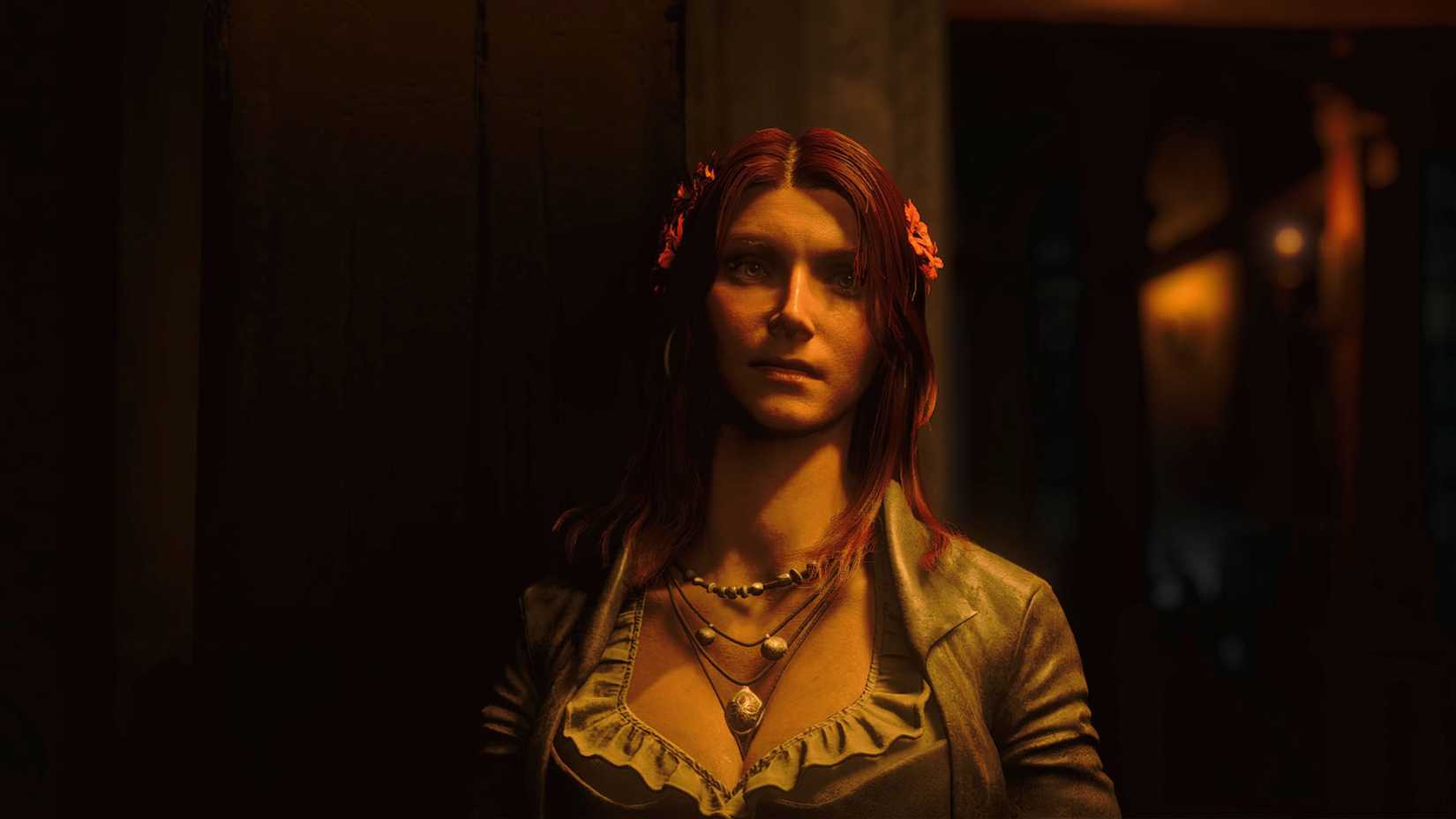 An Assassin's Creed Black Flag Resynced screenshot showing Anne Bonny