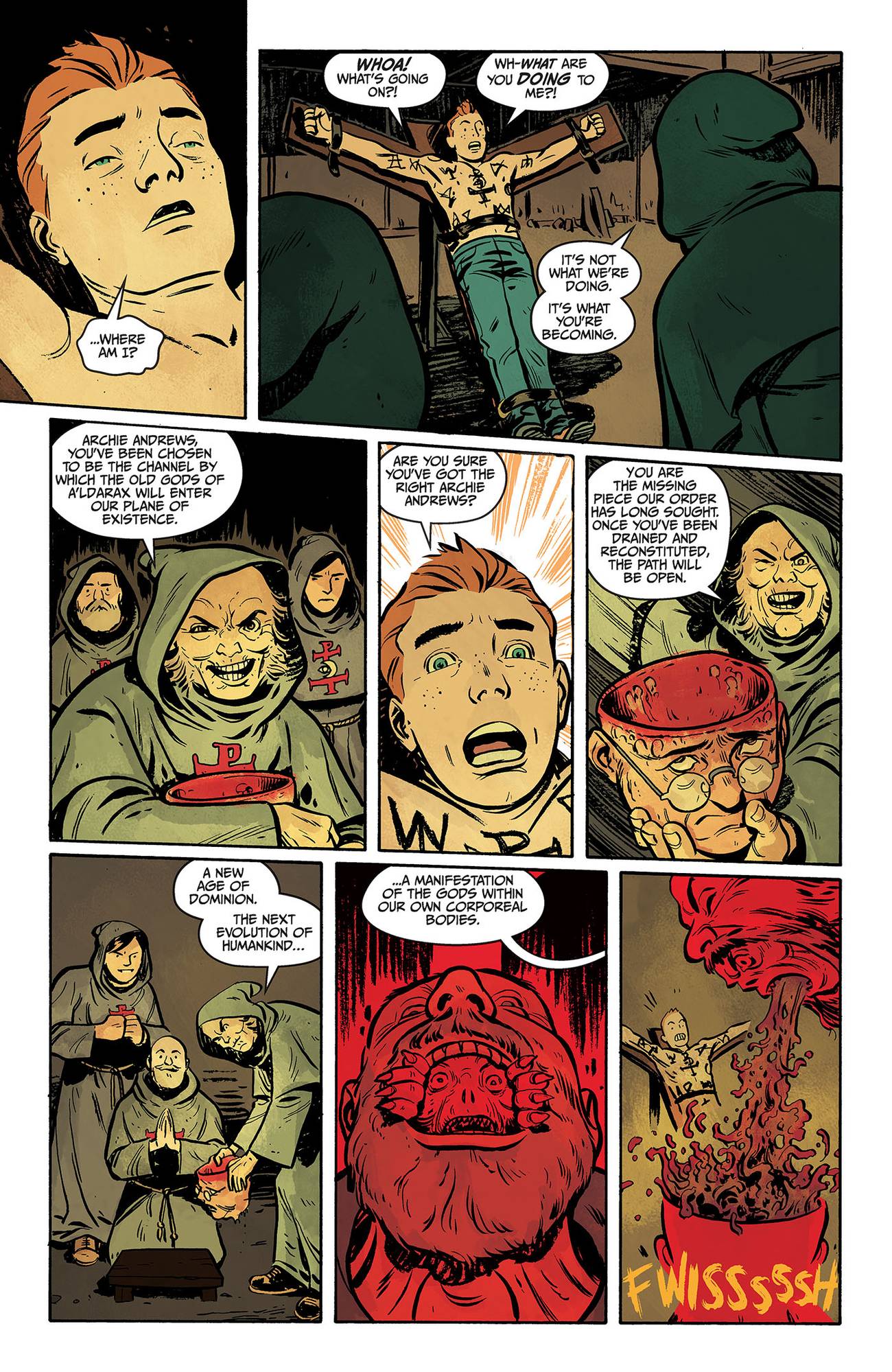 ARCHIE IN HELL #1 sample page 8