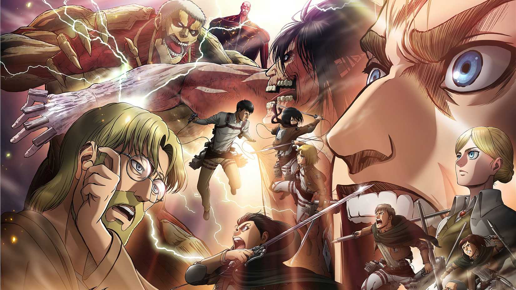 attack on titan epic collage