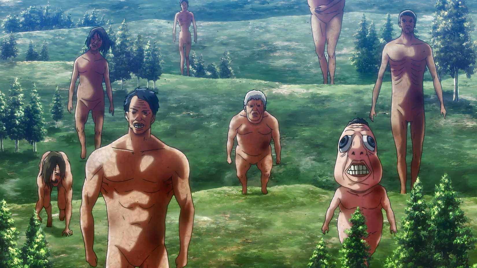 attack on titan titans