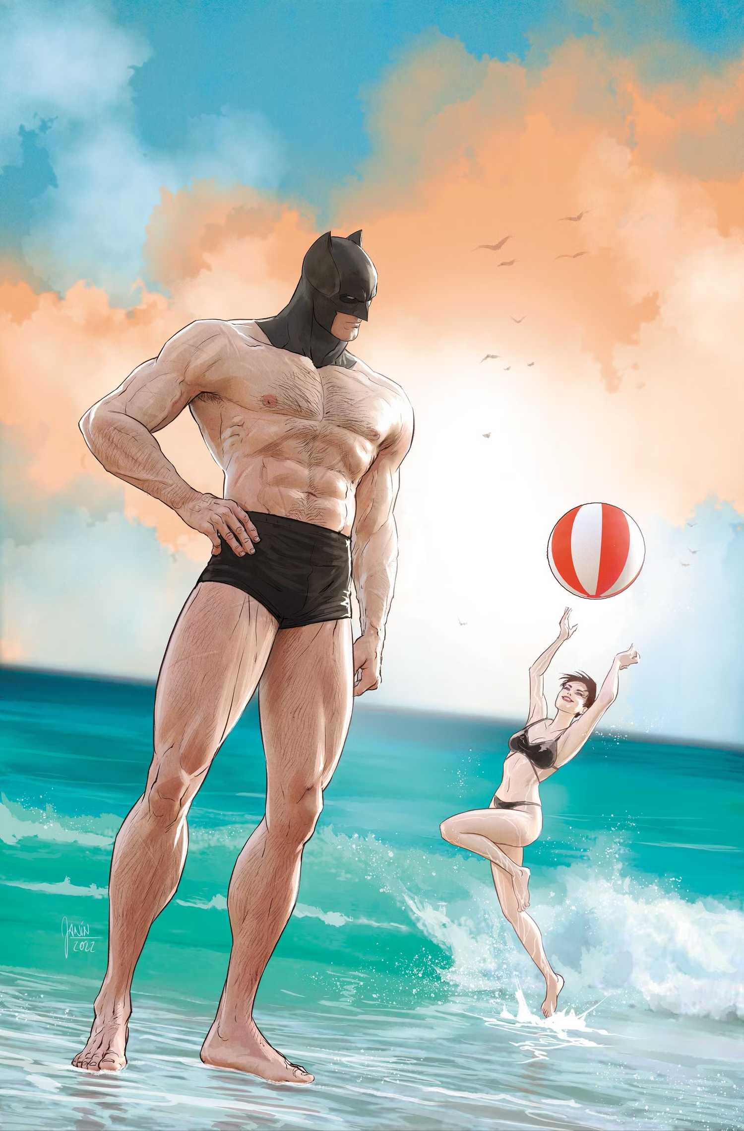 batman 126 cover by Mikel Janín