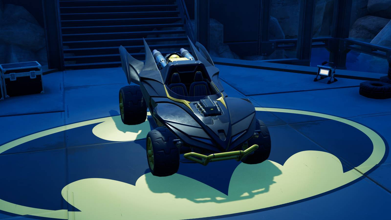Chi tiết chiếc Batmobile beach buggy trong Bat Cave