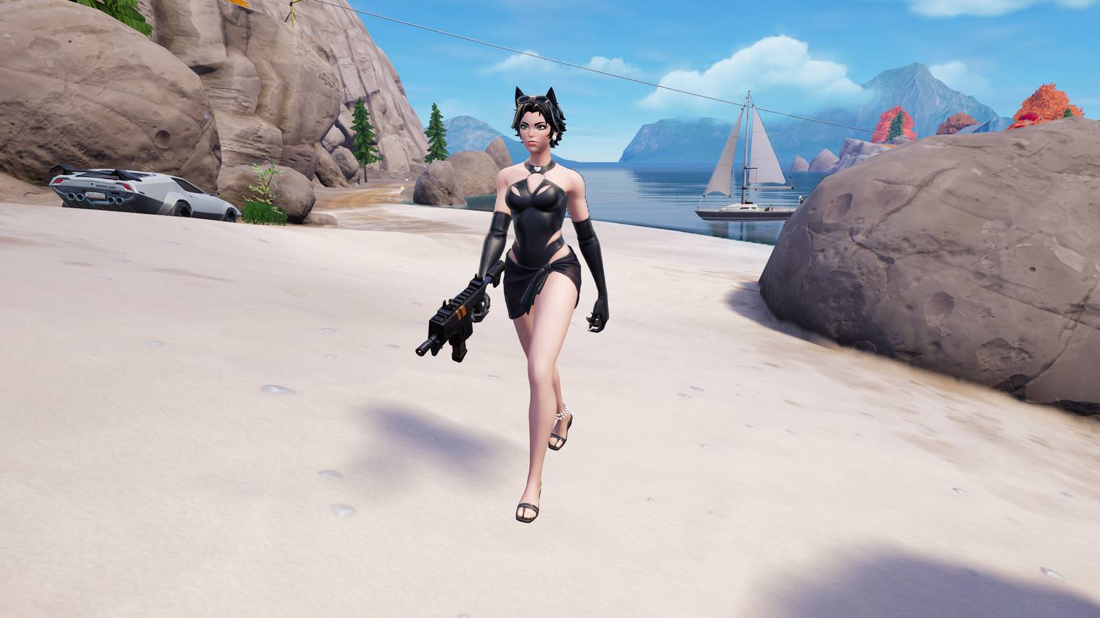 Where to find Catwoman in Fortnite Chapter 7 Season 3 Where to find Catwoman in Fortnite Chapter 7 Season 3