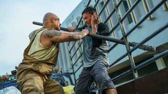 Xie Miao counters a sledgehammer in The Furious