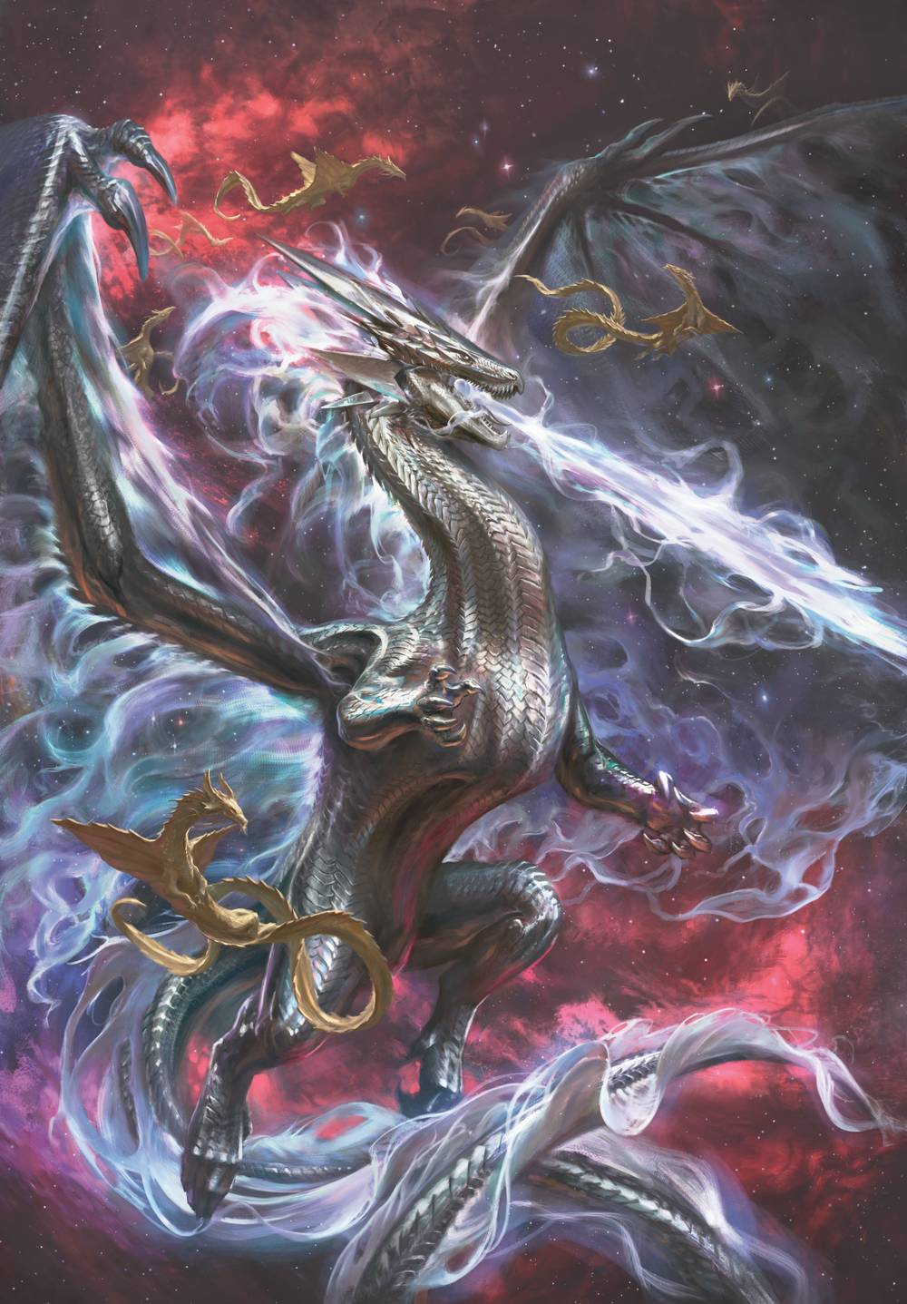 Bahamut, the Platinum Dragon