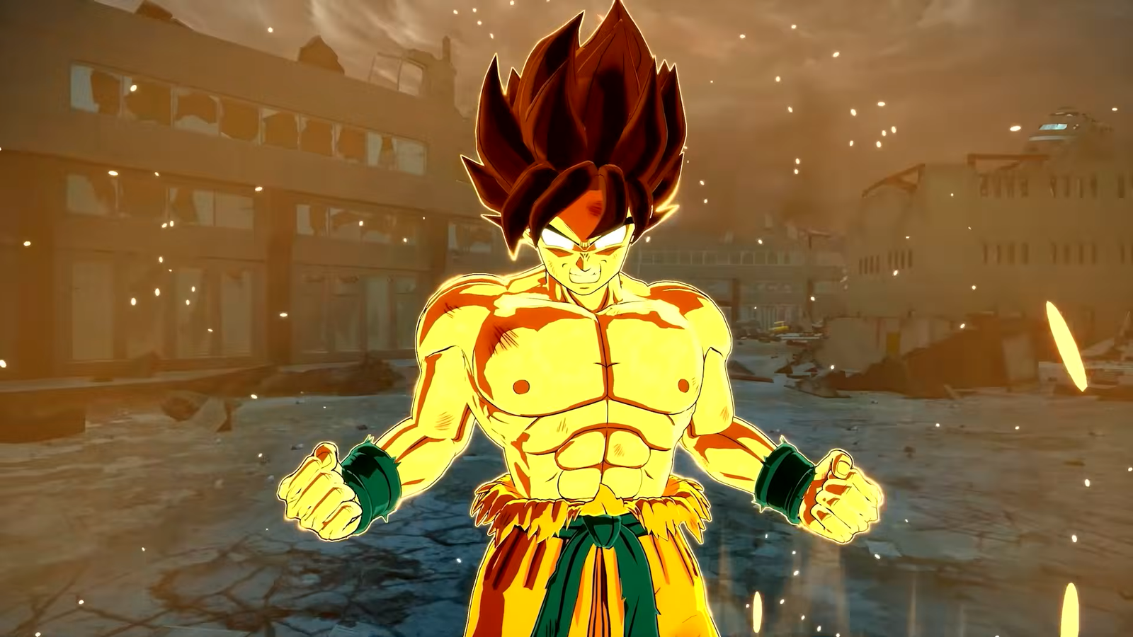 Dragon Ball Sparking Zero Goku False Super Saiyan