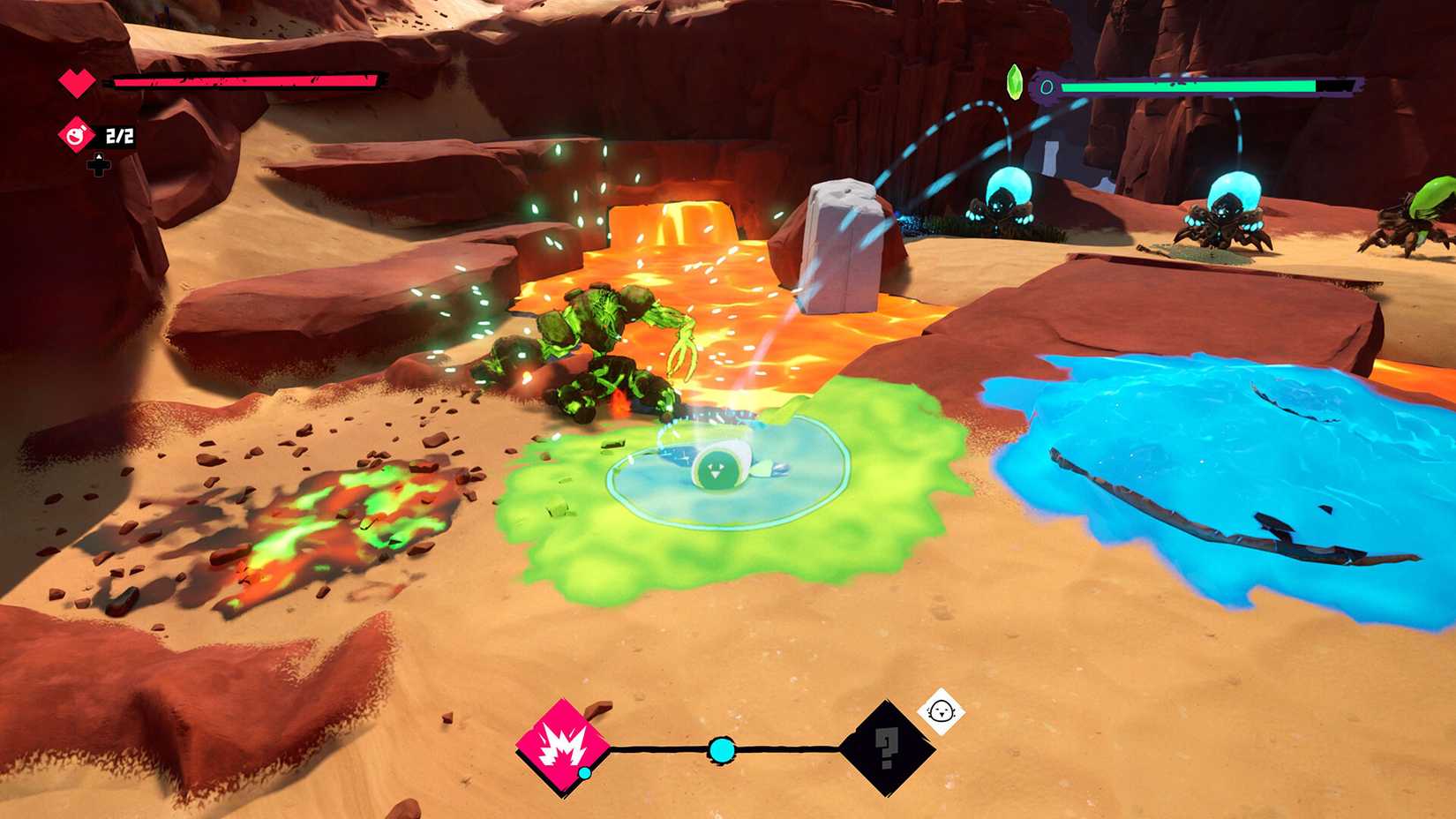 Fading Echo screenshot blob combat