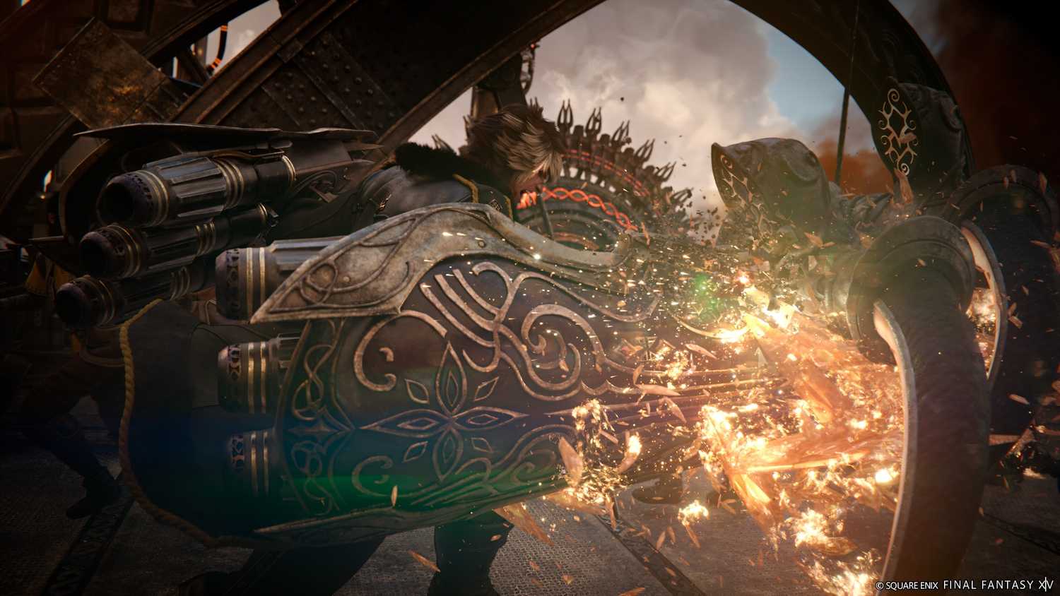 Square Enix Debuts New FFXIV Evercold Tank Job Bastion At Berlin Fan Fest ffxiv-evercold-new-job-bastion-ff7-raid-revealed-youtube