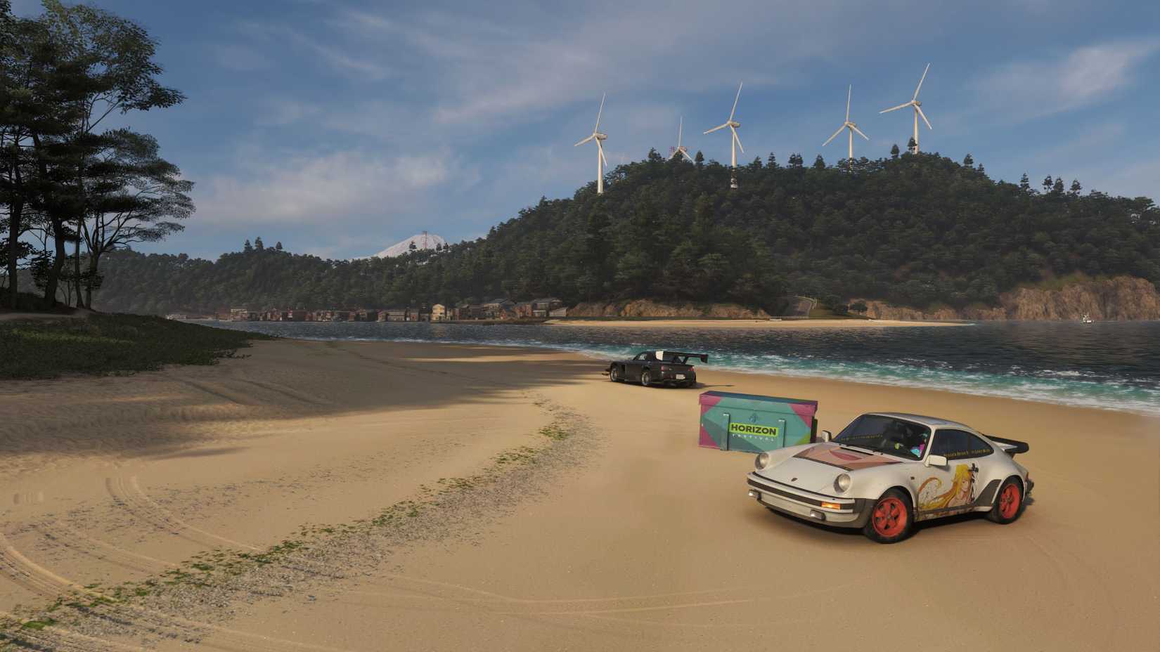 A Forza Horizon 6 screenshot showing the location of the Series 2 Treasure Hunt