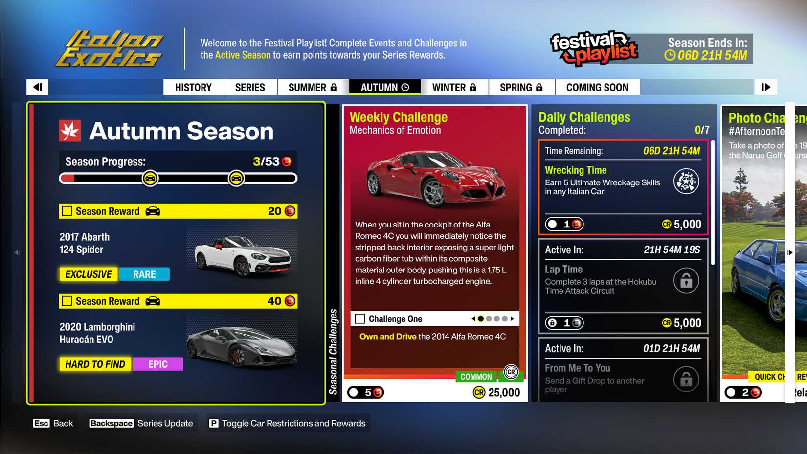 Forza Horizon 6 義大利跑車系列 3：挑戰與獎勵全攻略