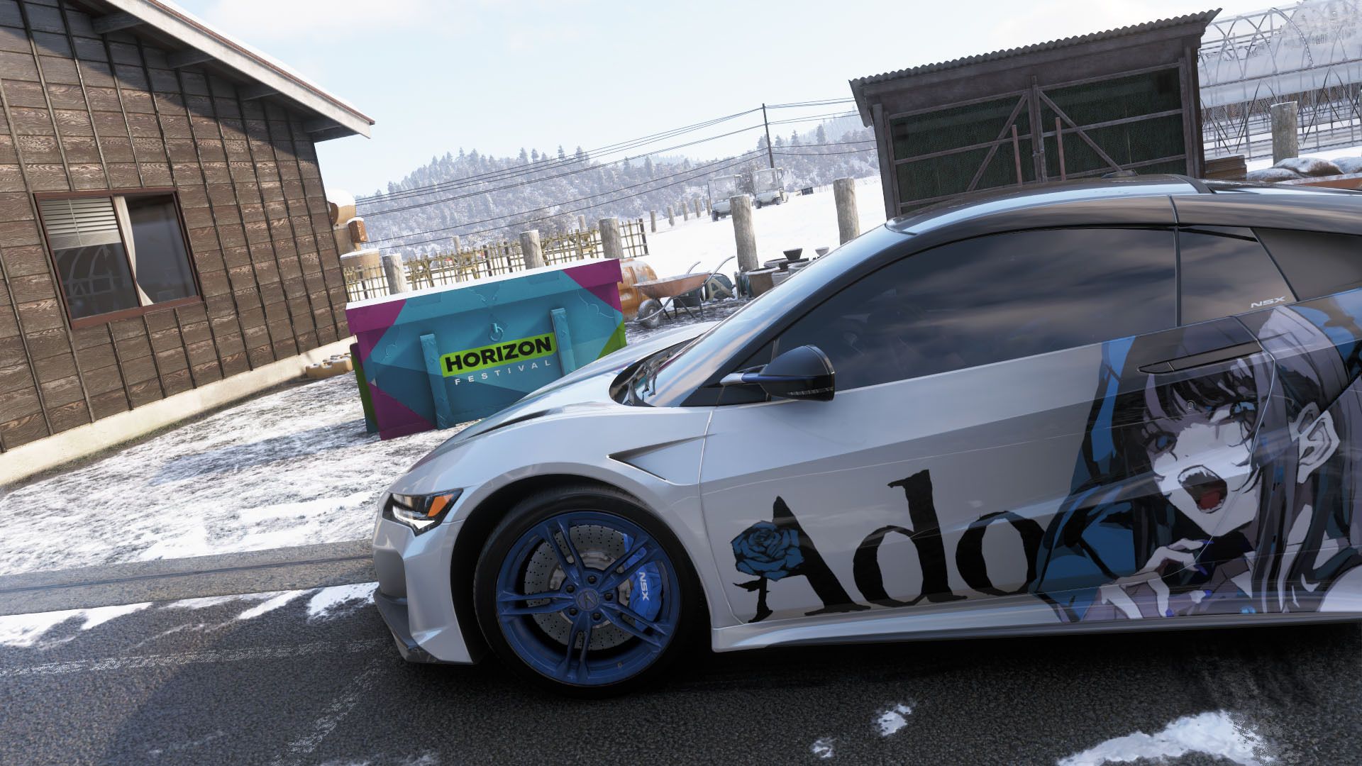 Winter Hokubu region treasure hunt location in Forza Horizon 6
