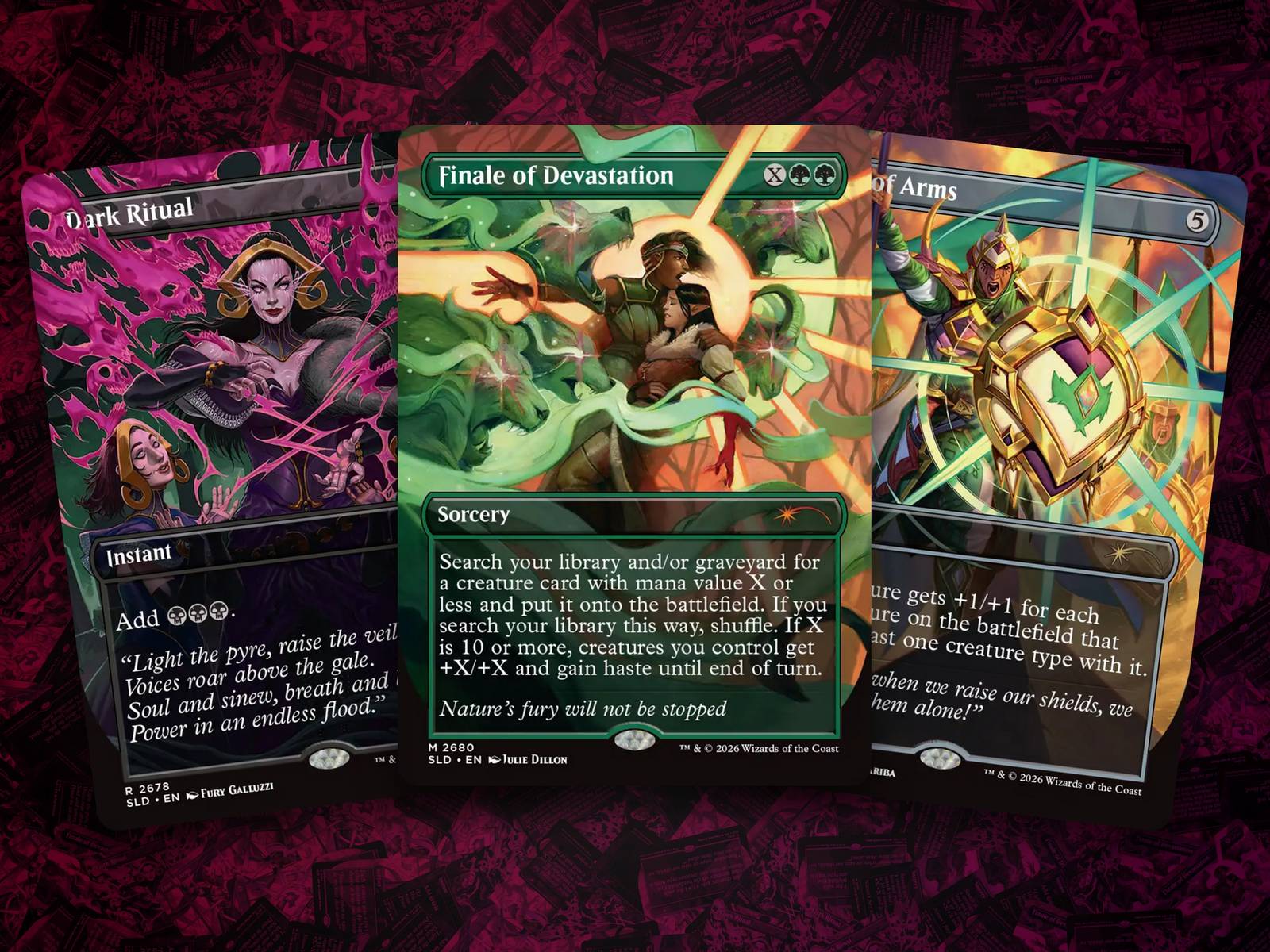 finale cards mtg Finale of Devastation (Borderless) from Commander Masters Magic the Gathering Proxy