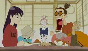 FLCL dinner scene-1