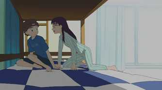 FLCL naota and Eri-1