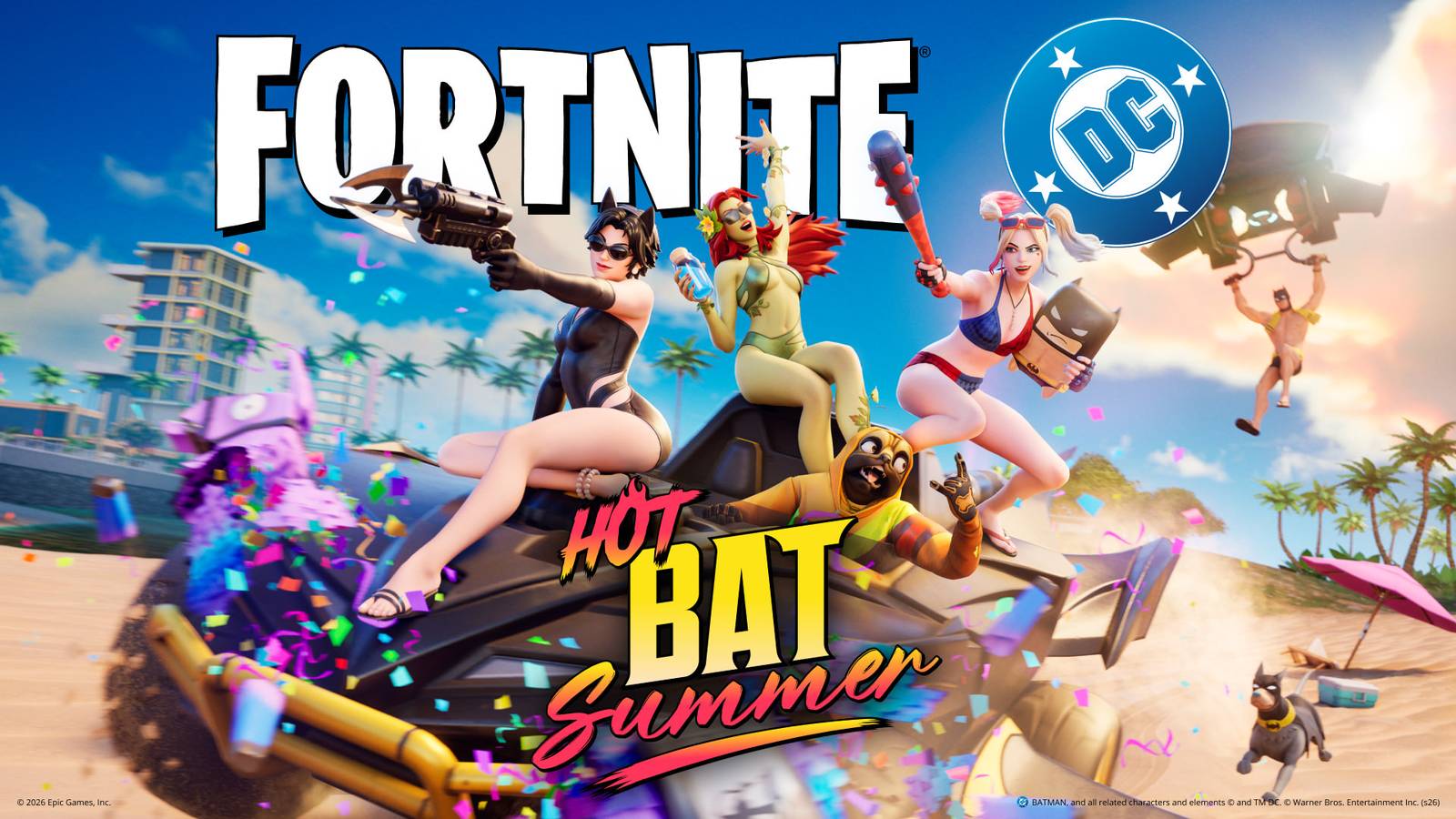 Fortnite’s Hot Bat Summer skins revealed and fans are surprised