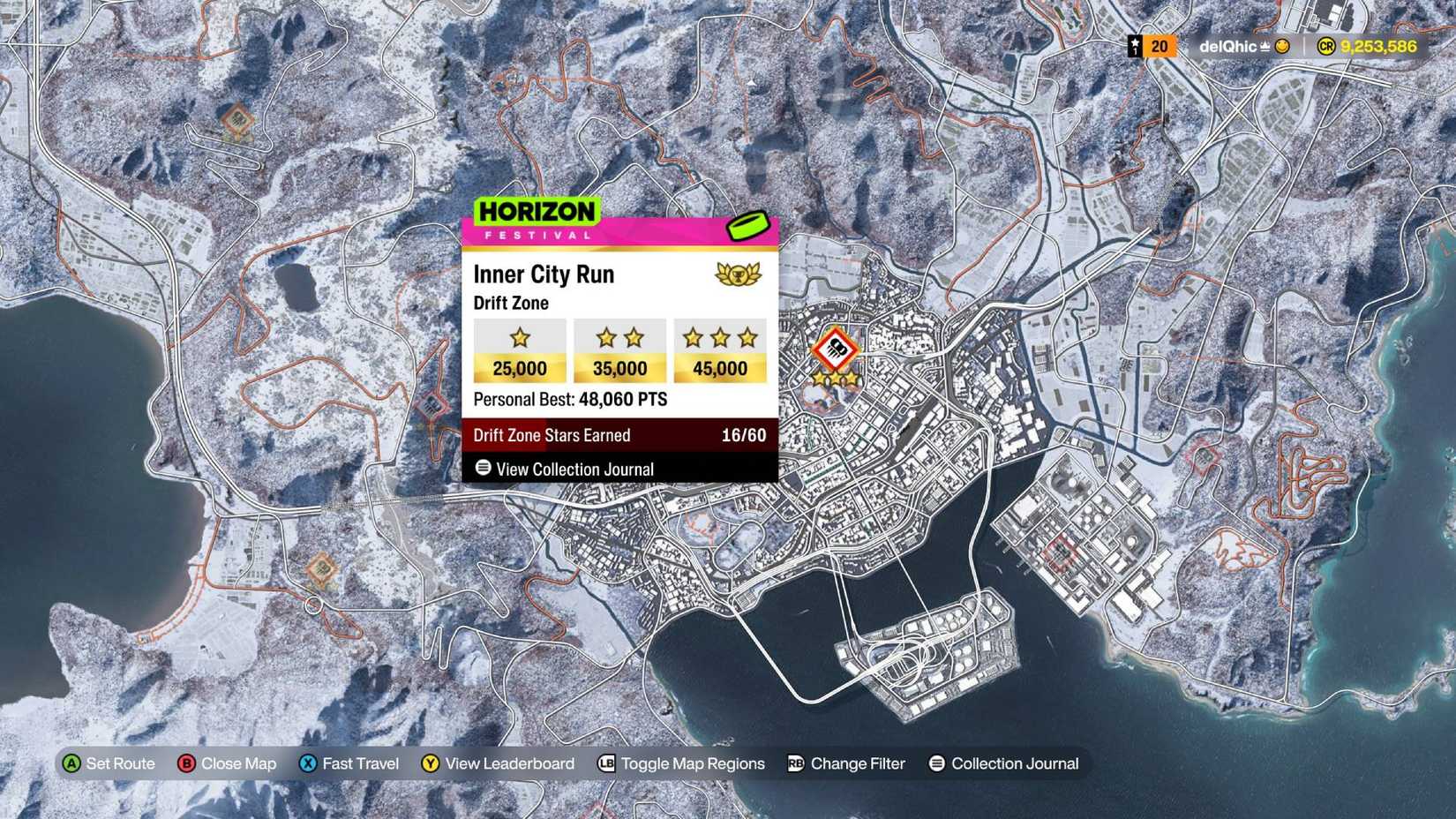 《極限競速:地平線 6》內城跑道甩尾區位置指南