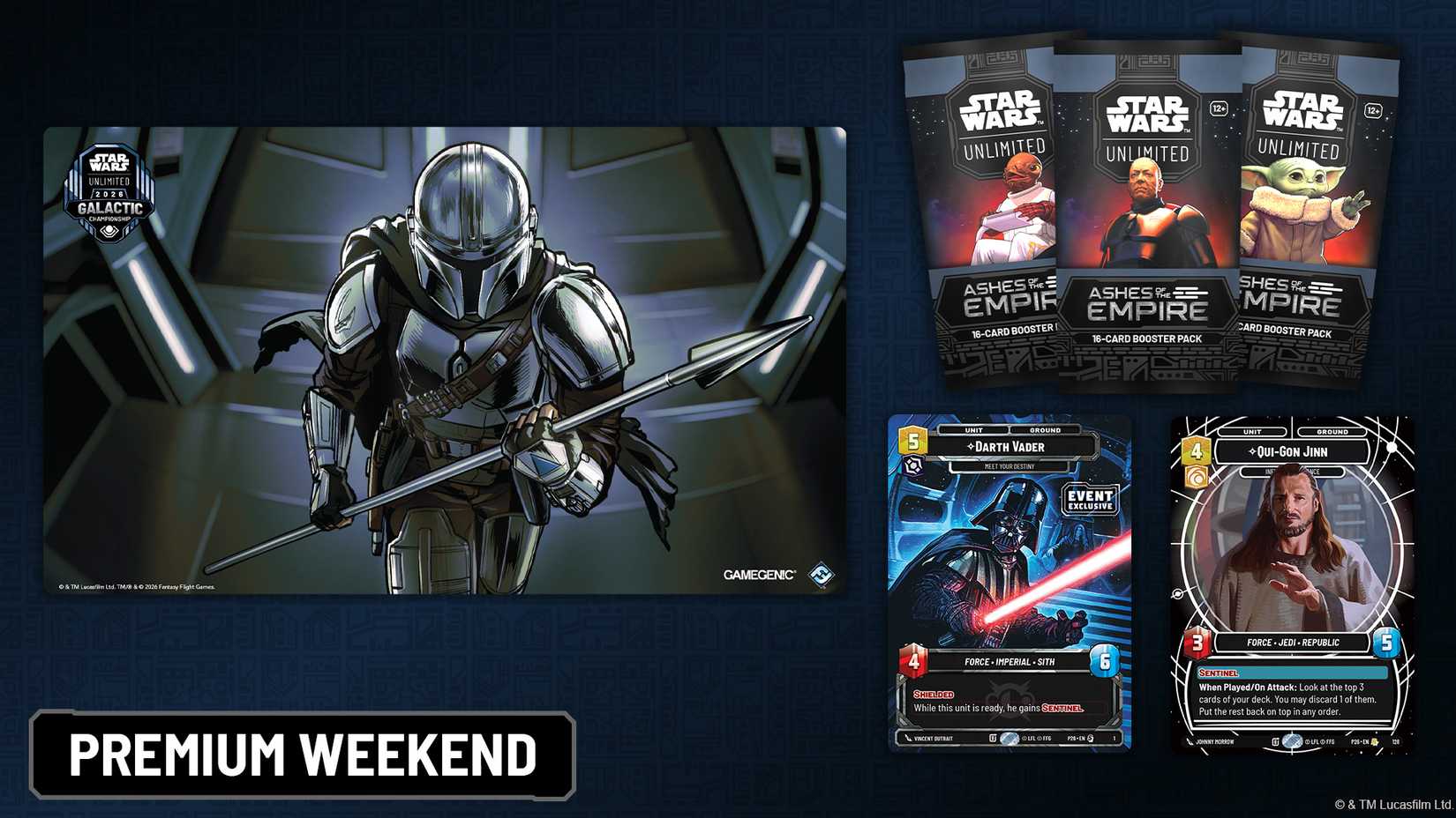GC26 Ticketed Items Premium Weekend