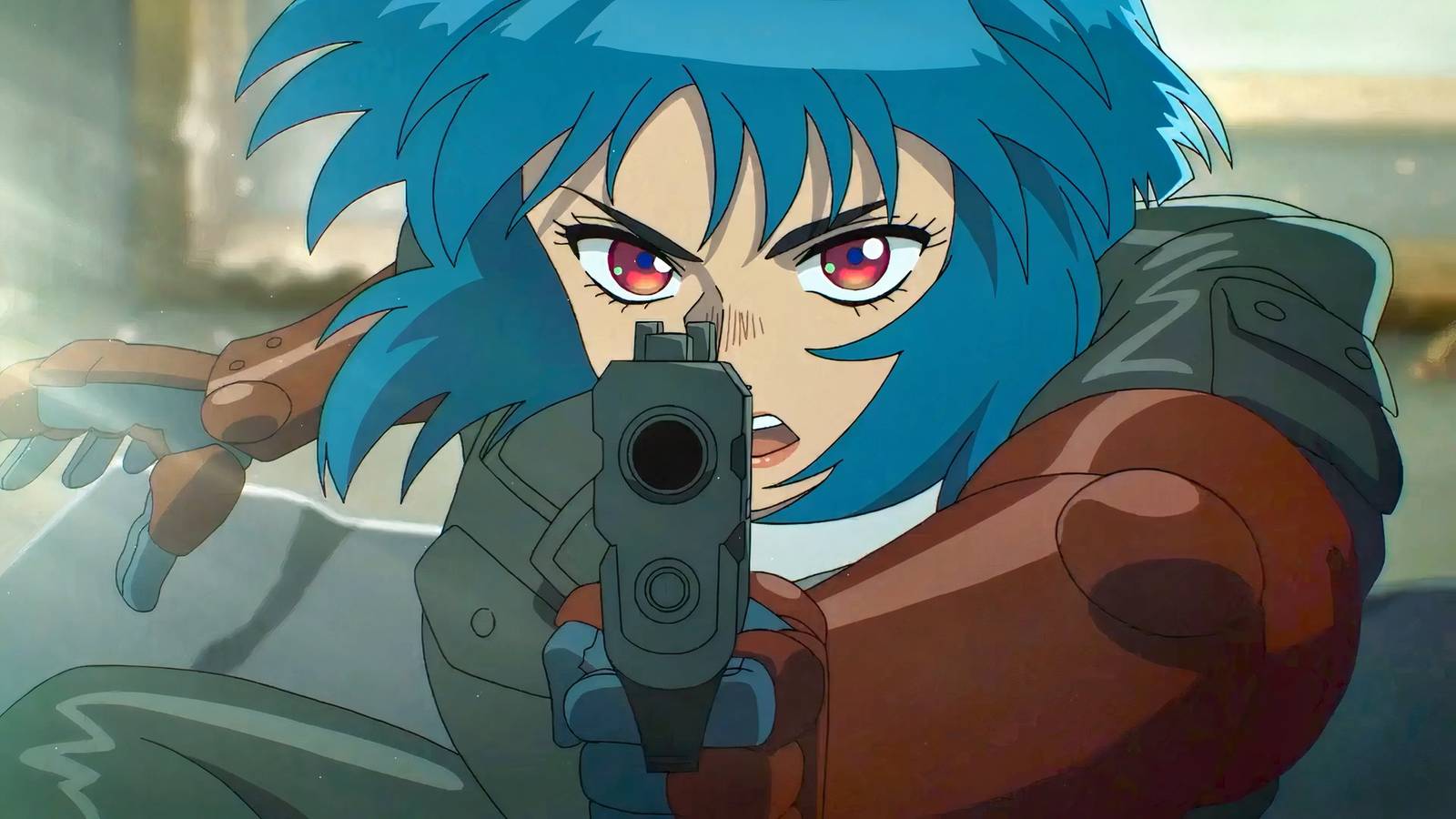 Hình ảnh Motoko Kusanagi trong Ghost in the Shell 2026