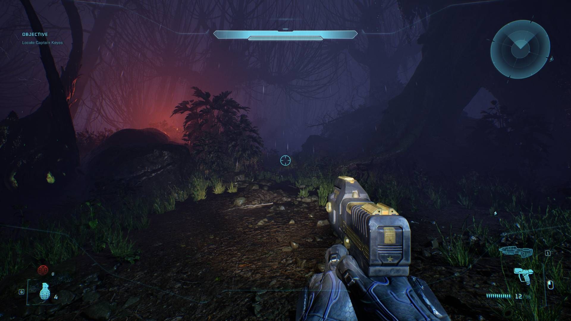  Campaign Evolved looking up the slope towards the Fog skull.
