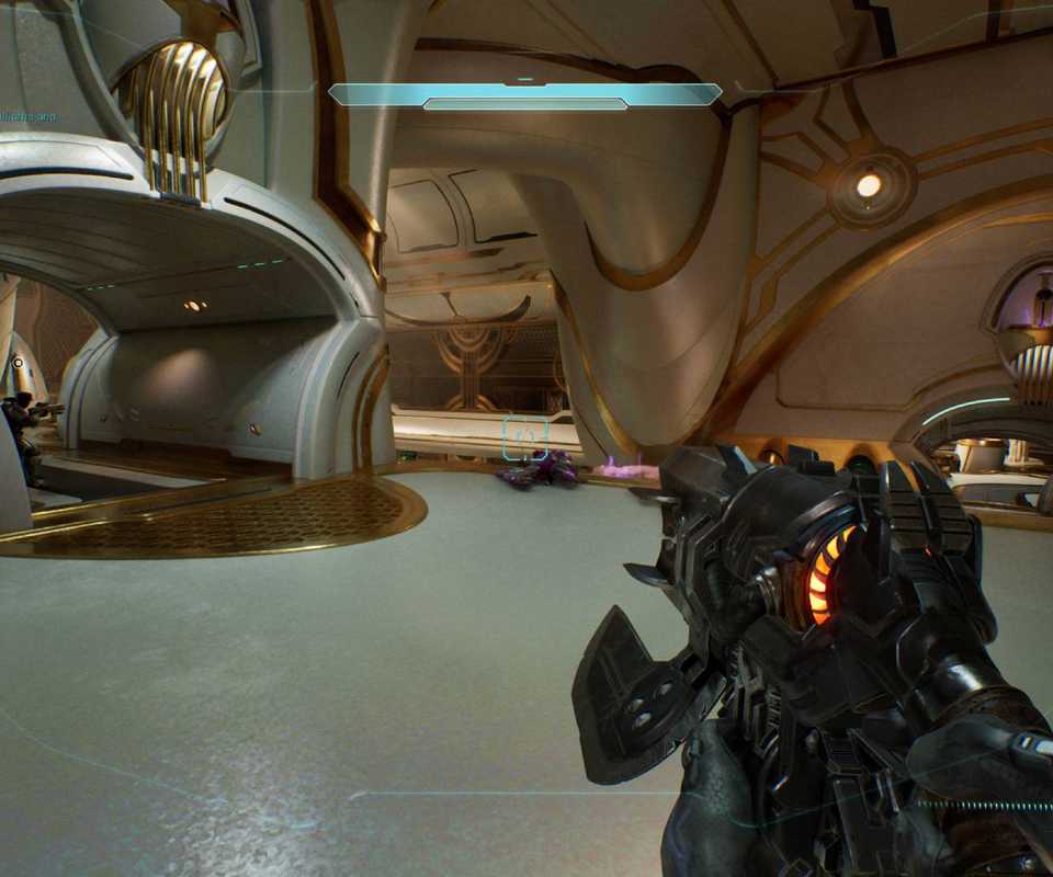 Campaign Evolved looking at the three-story room.