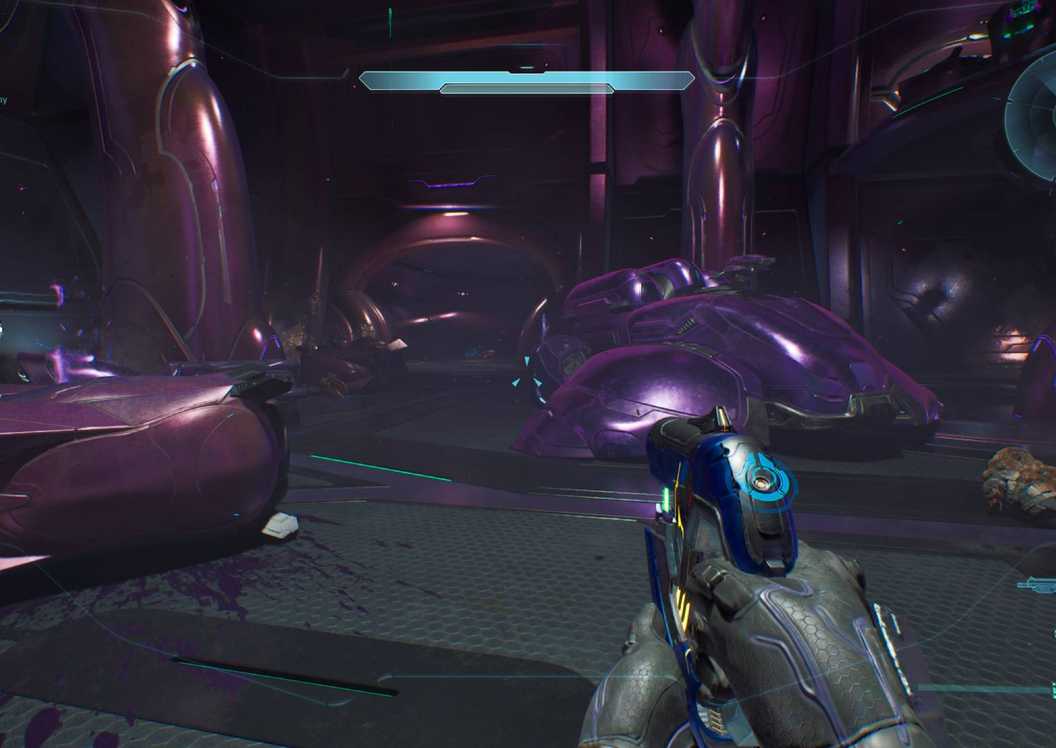 Campaign Evolved looking at the doorway behind the wraith.