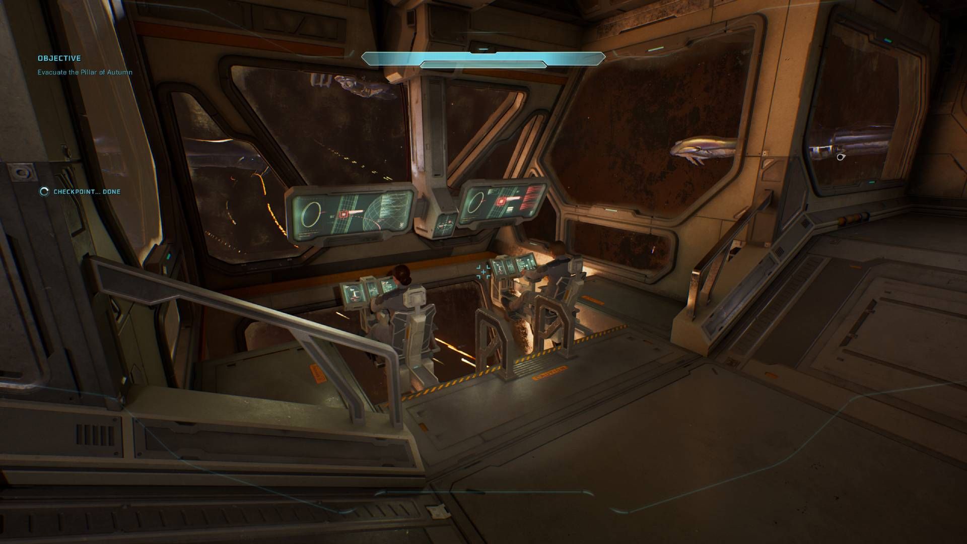 The area the player needs to go to to find the Perspective skull in Halo: Campaign Evolved.