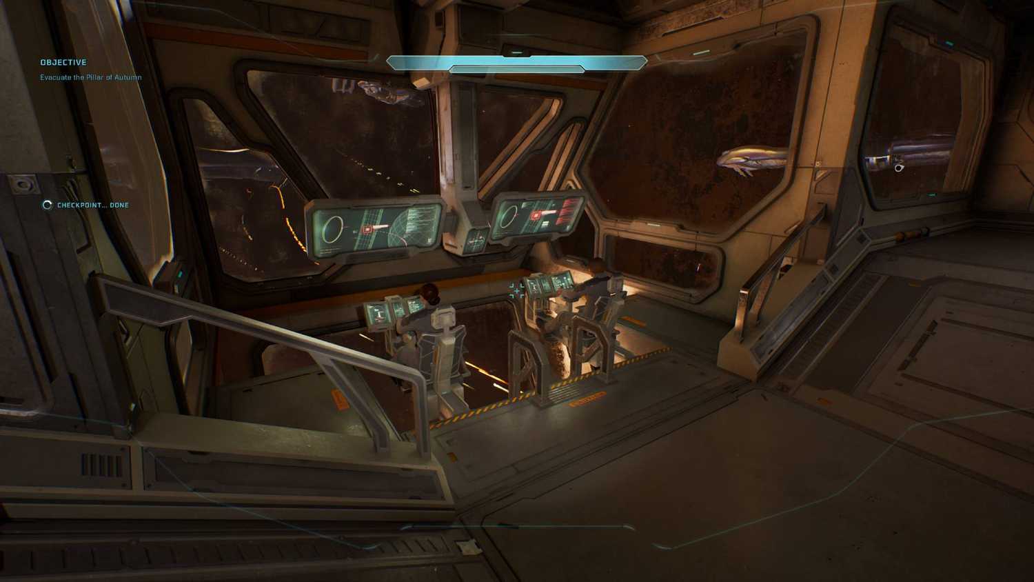 The area the player needs to go to to find the Perspective skull in Halo: Campaign Evolved.