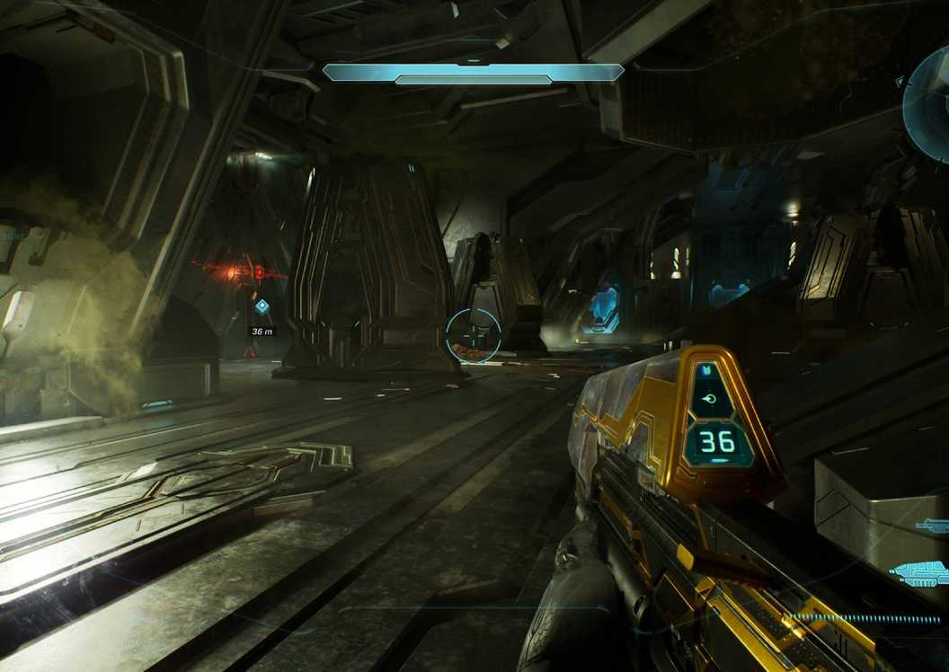 Campaign Evolved looking at the door they need to defend.