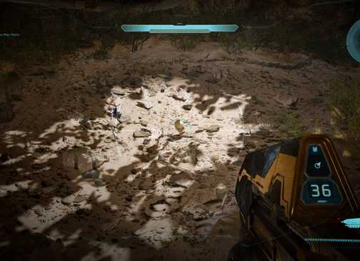 The Bandana skull location in Halo Campaign Evolved.