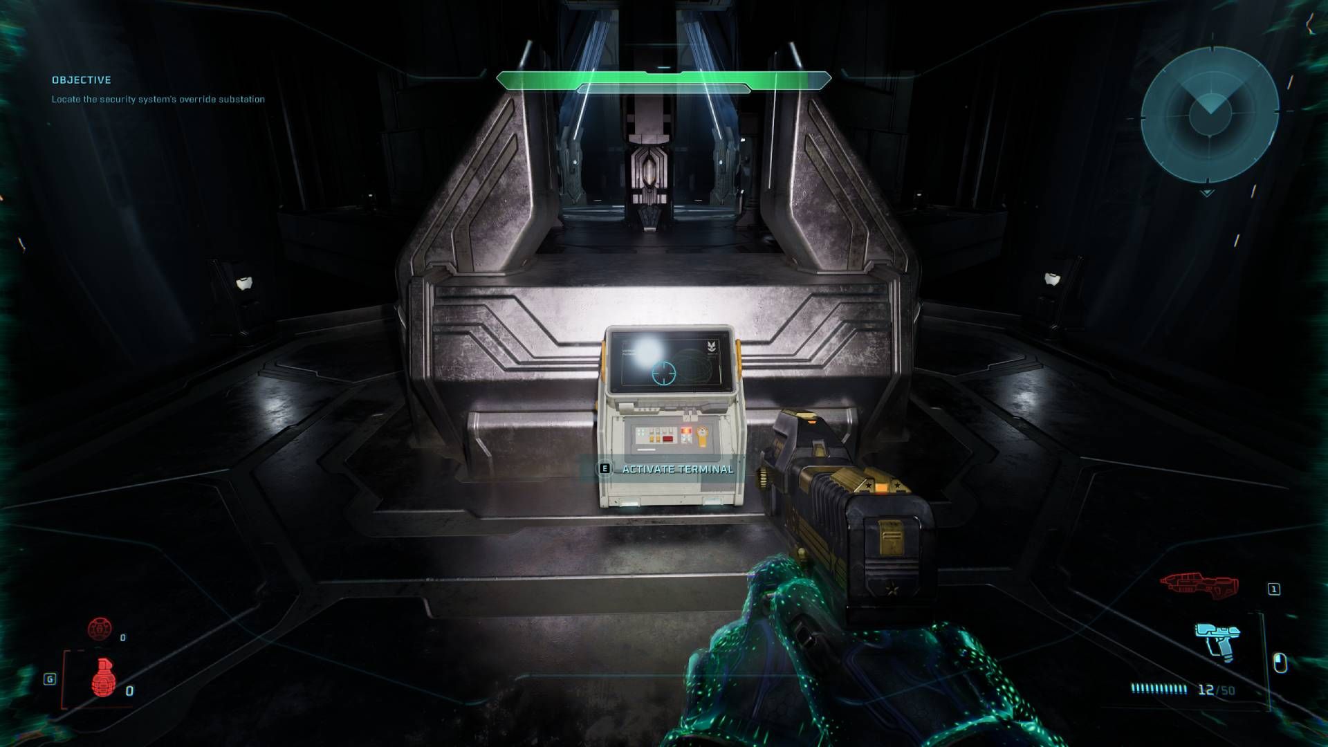 The Status Update terminal in Halo Campaign Evolved.