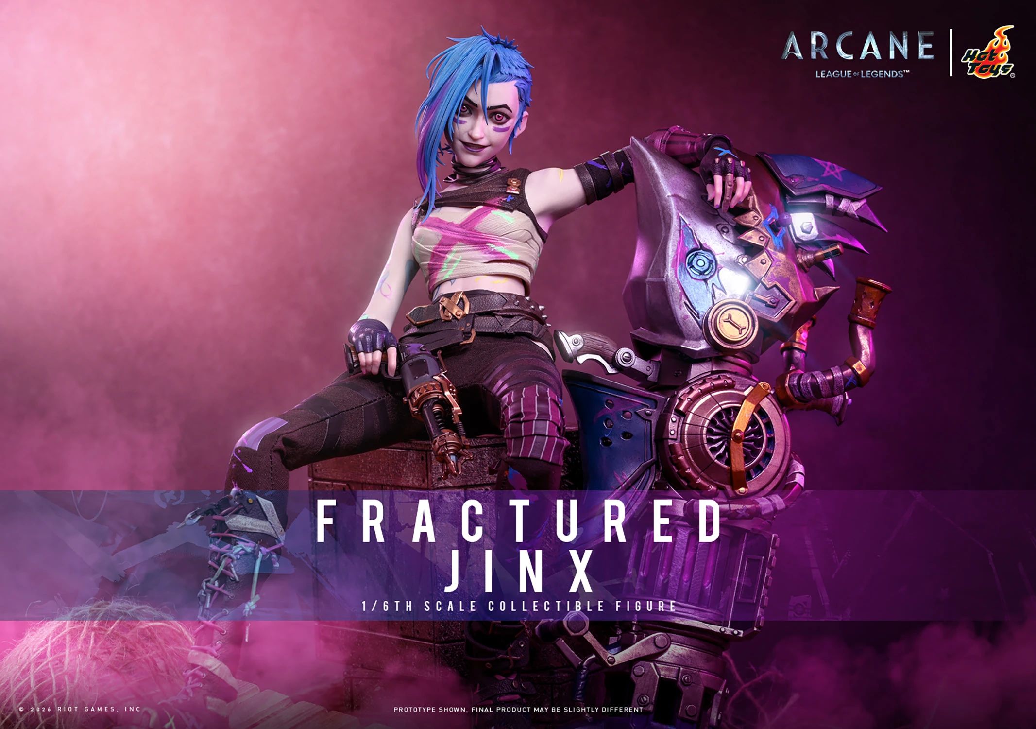 Arcane's Jinx returns with a high-end collectible that should stun